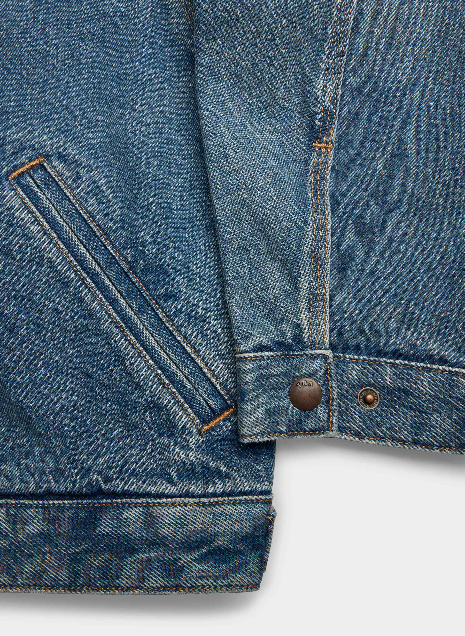BARKLEY LIGHTWEIGHT DENIM JACKET | Aritzia