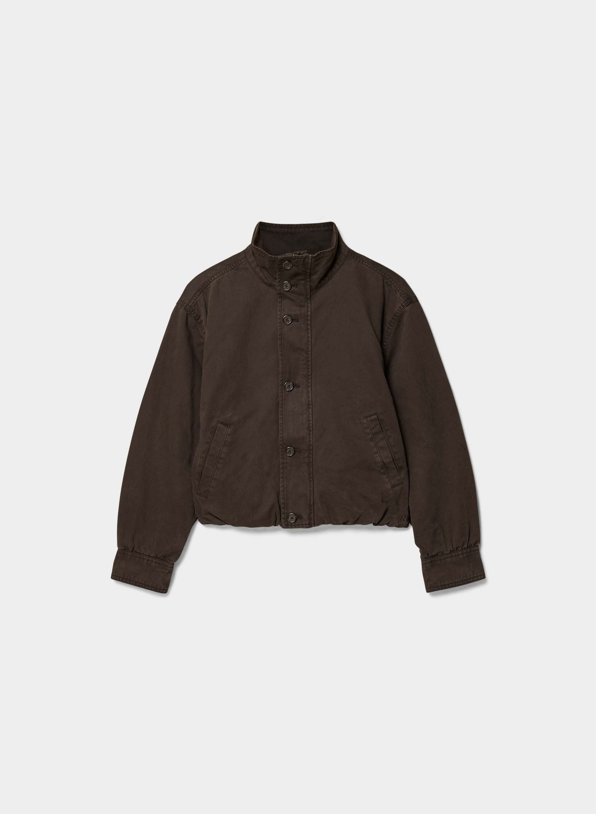 aLORS paris Blouson【Gabi-ガビ-】DarkBrown 0 Ferris Blouson Jacket | Aritzia US