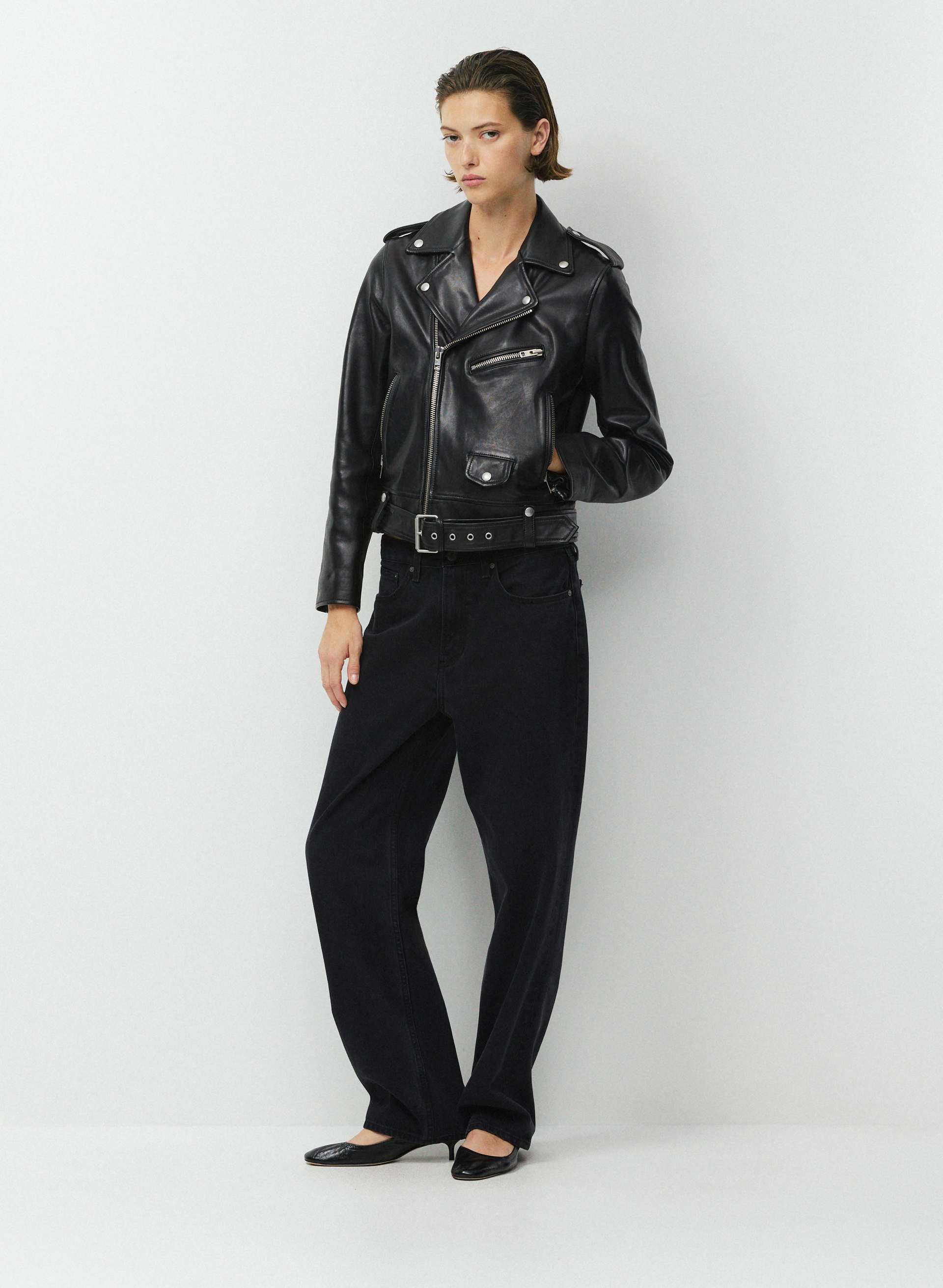 TESTINO BIKER JACKET | Aritzia