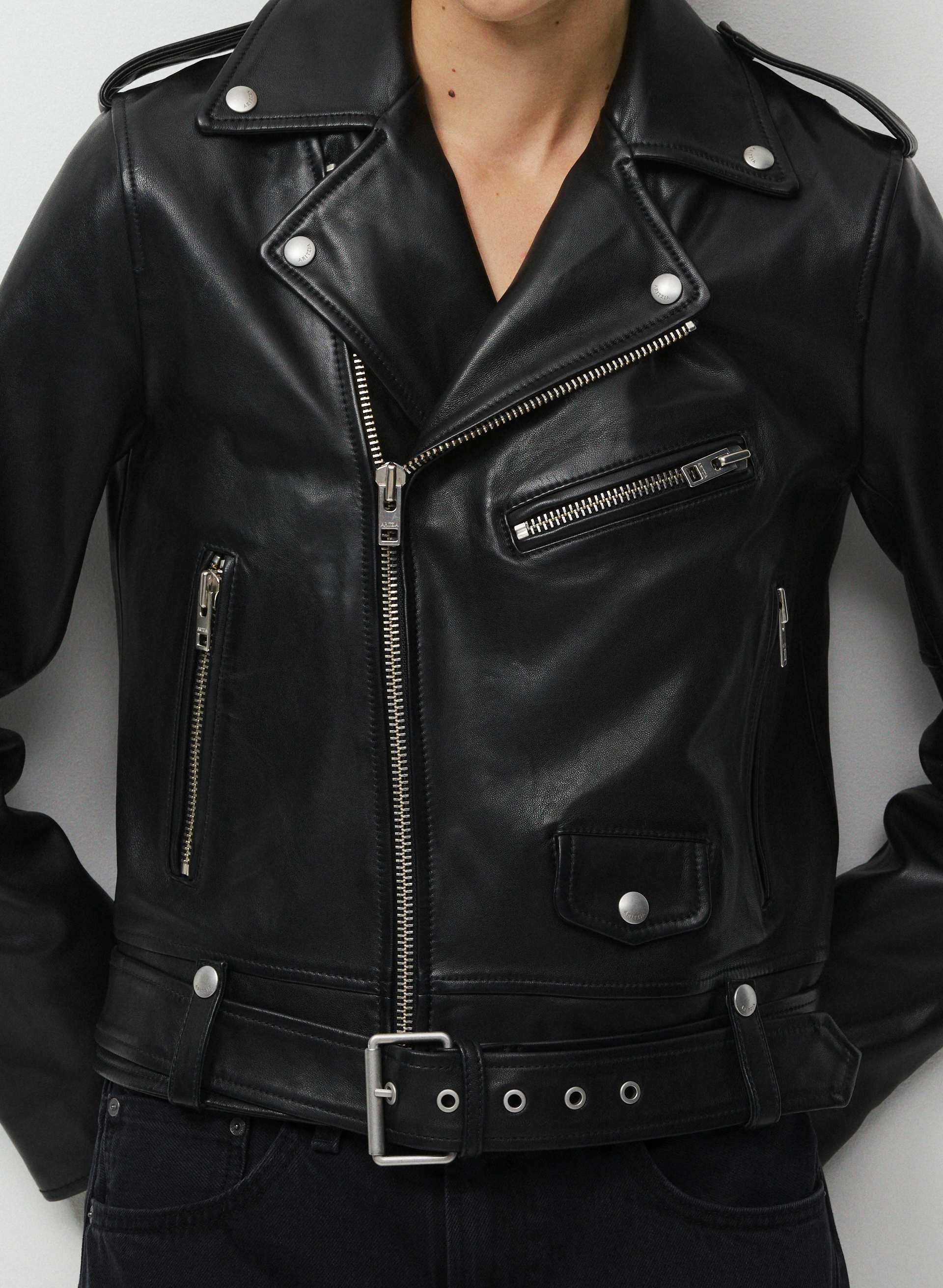 TESTINO BIKER JACKET | Aritzia