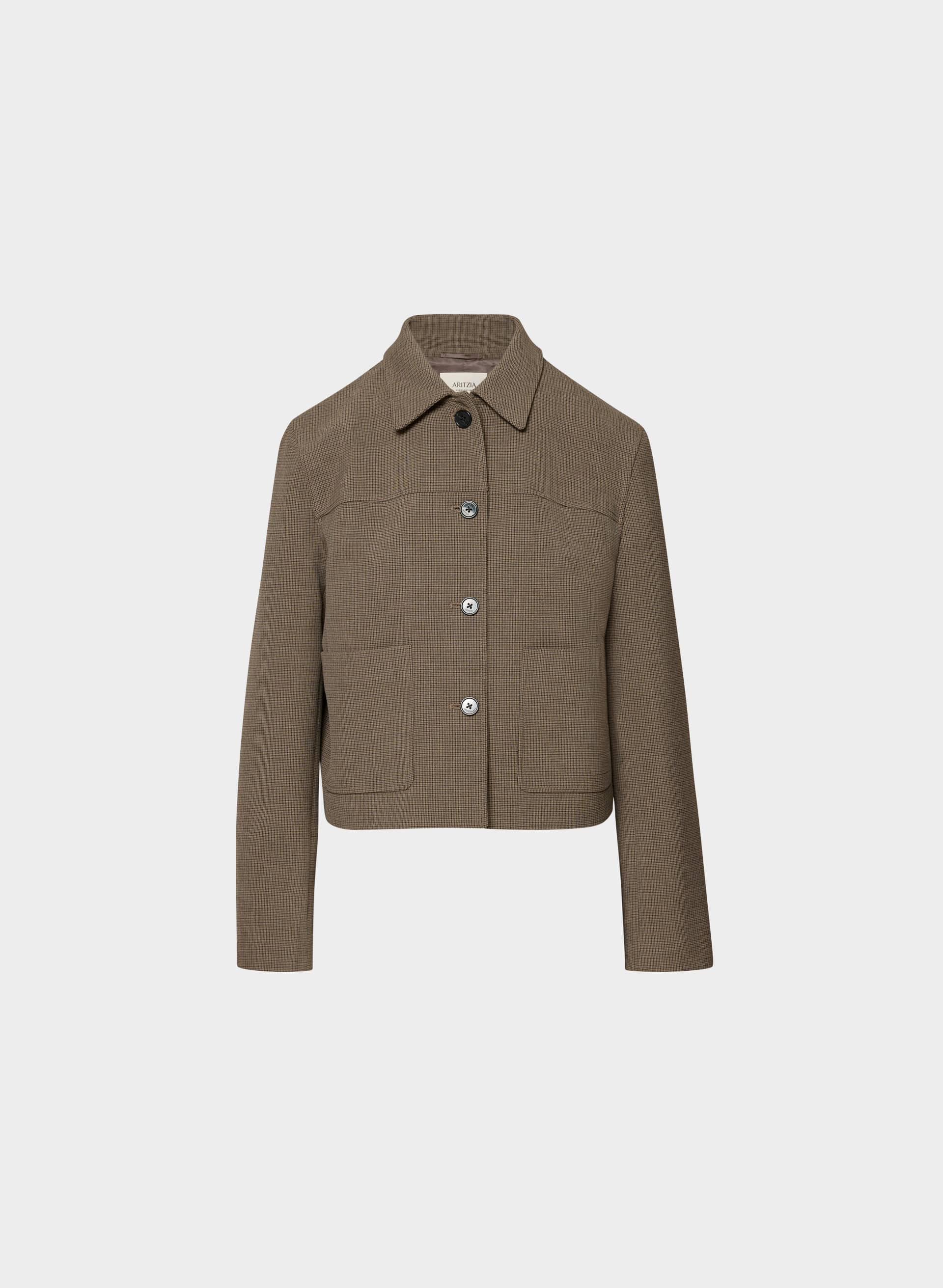 VESTE TORI - EVERSENTIAL™ - Softly structured single-breasted button-up jacket. 