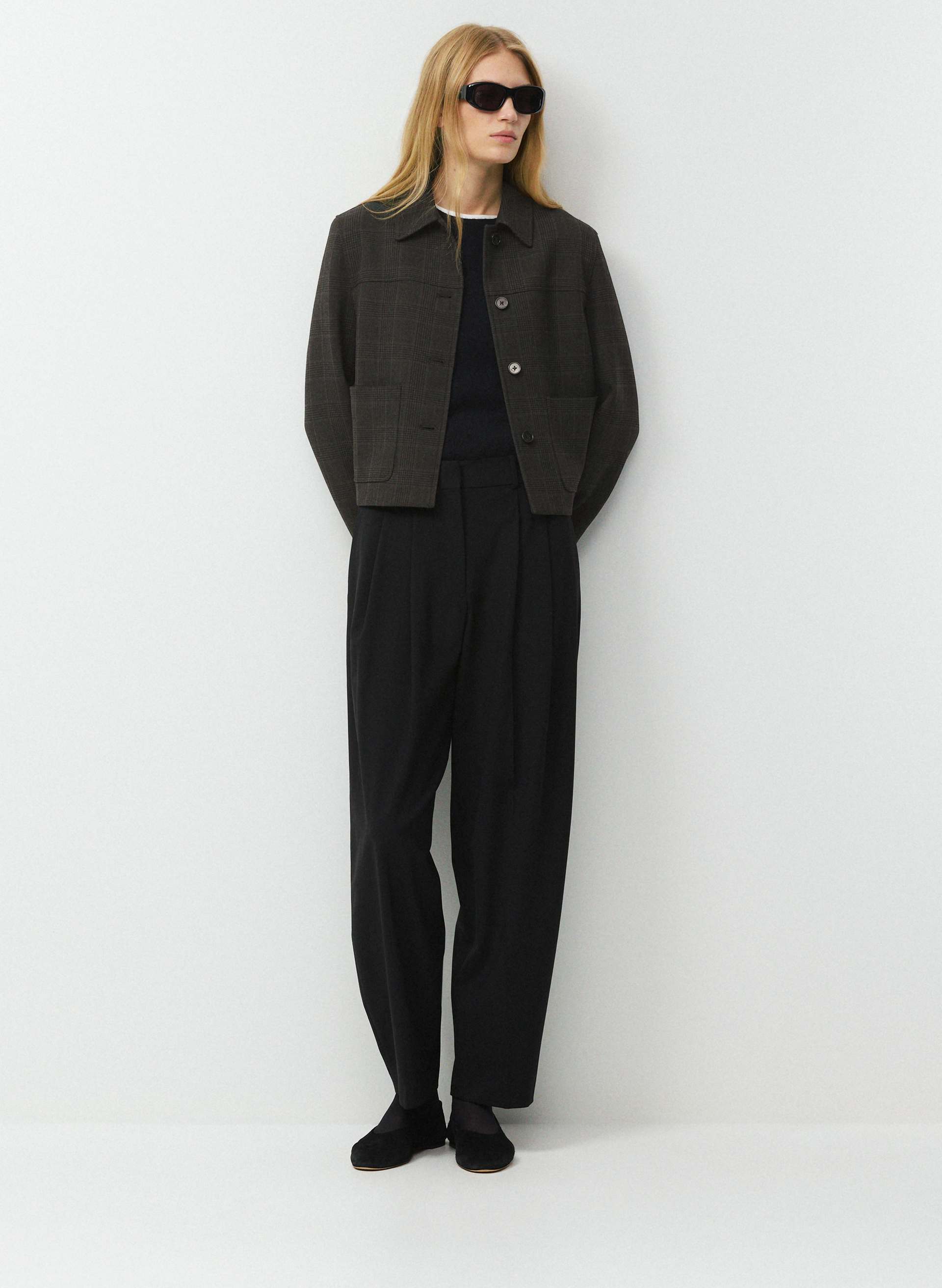 TORI JACKET - EVERSENTIAL™ - Softly structured single-breasted button-up jacket. 