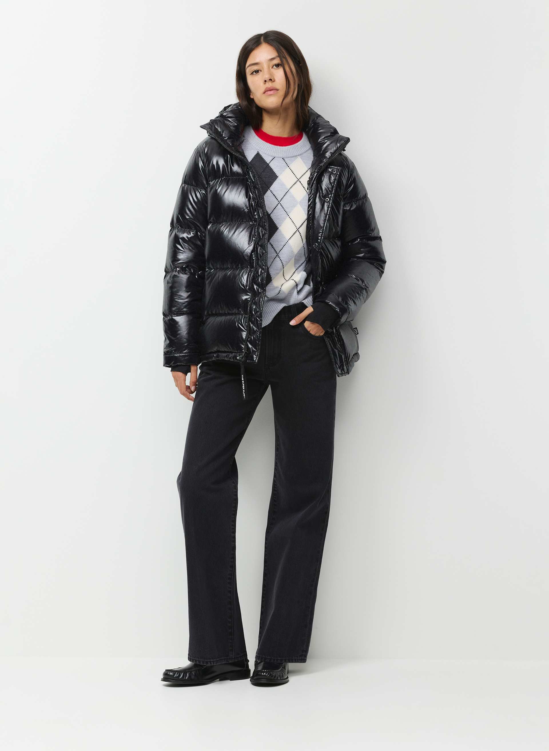Black The Super Puff™ | Puffer Jackets for Women | Aritzia US