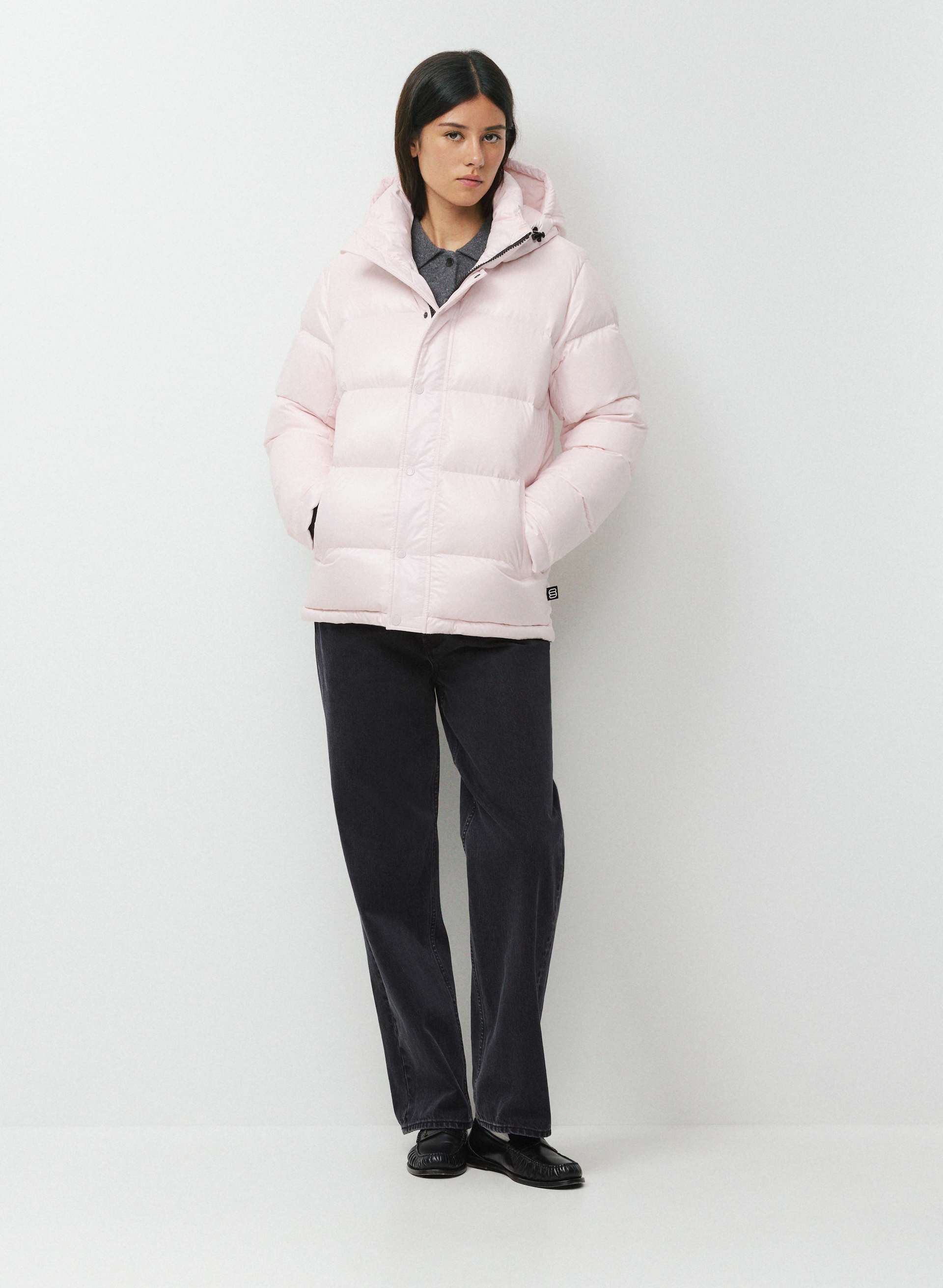 THE SUPER PUFF™ - HI-GLOSS - Hi-Gloss French taffeta 800+ fill-power premium down puffer jacket. 