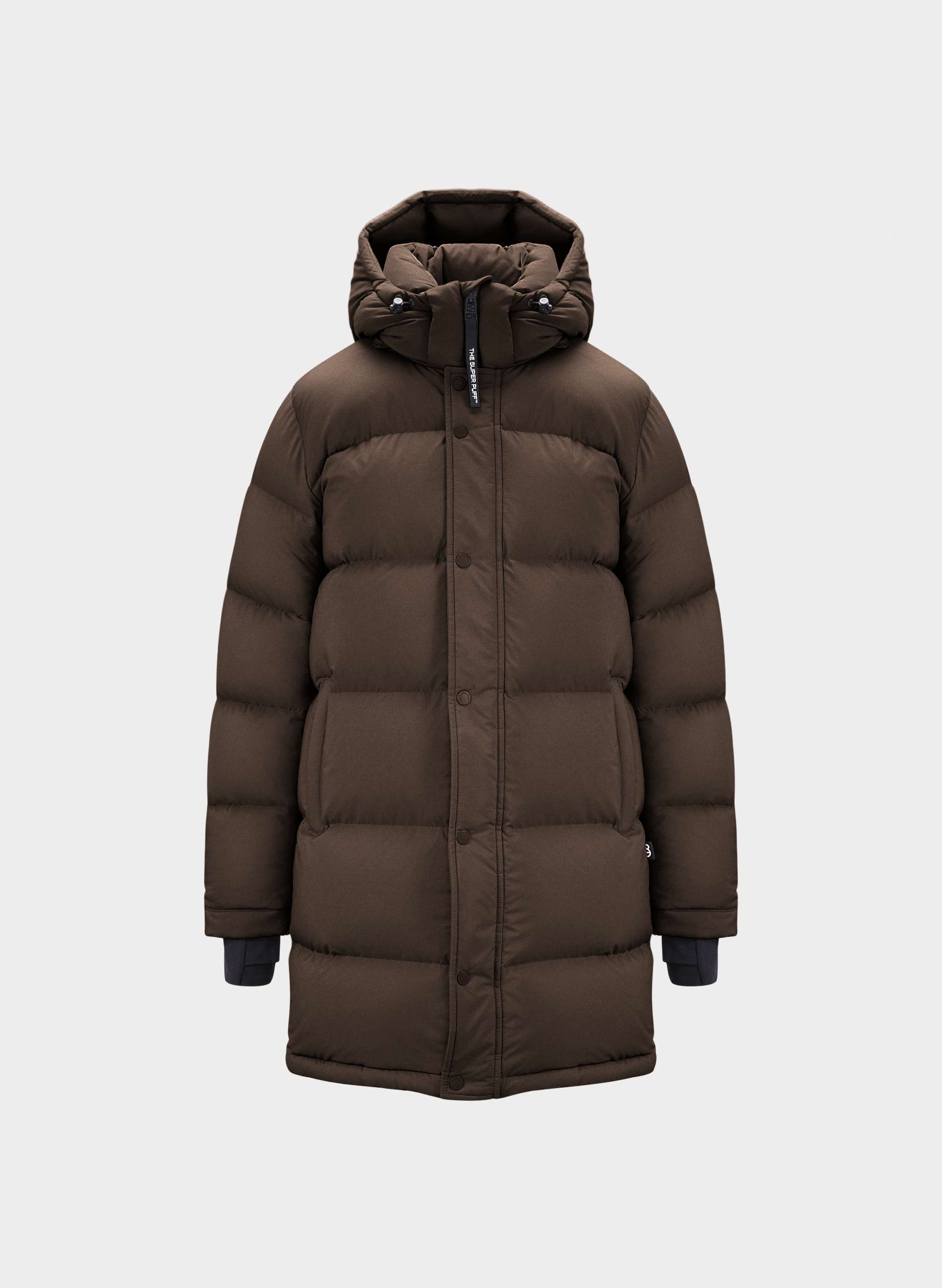 THE SUPER PUFF™ MID - CLIMATTE™ - Japanese ripstop mid-length 800+ fill-power premium down puffer jacket. 