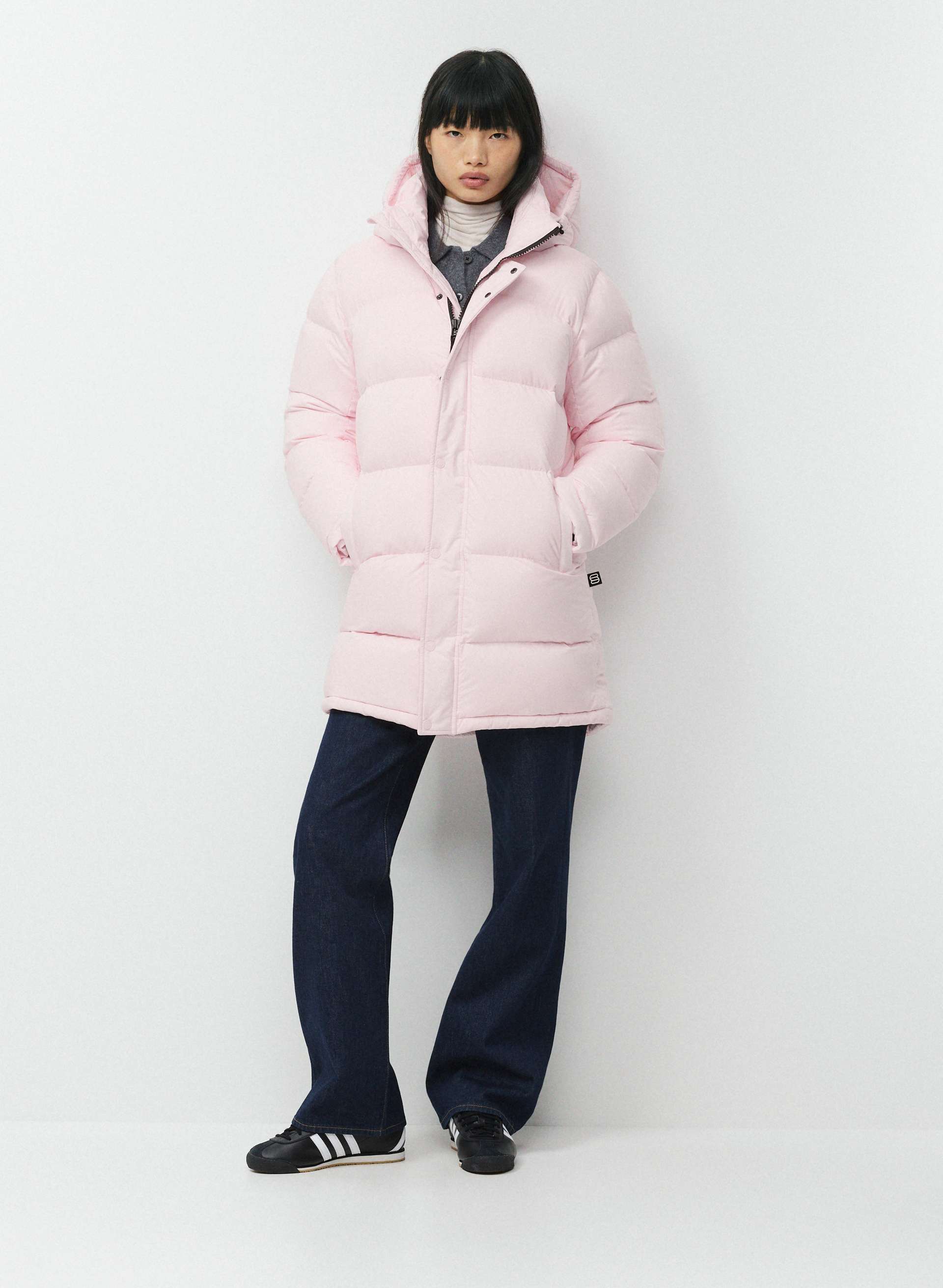 THE SUPER PUFF™ MID - CLIMATTE™ - Japanese ripstop mid-length 800+ fill-power premium down puffer jacket. 