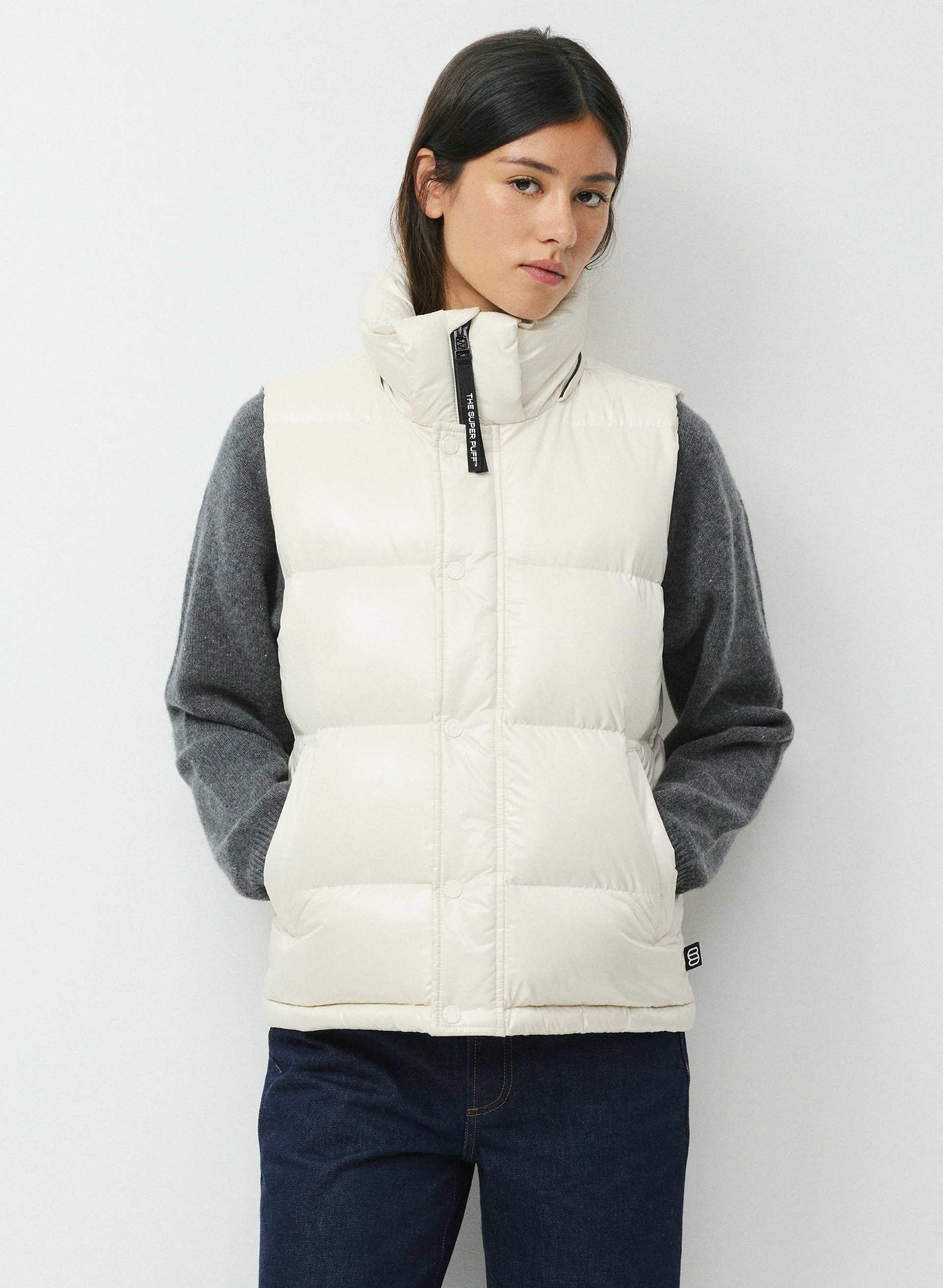 The Super Puff™ Vest - Hi-Gloss | Aritzia US