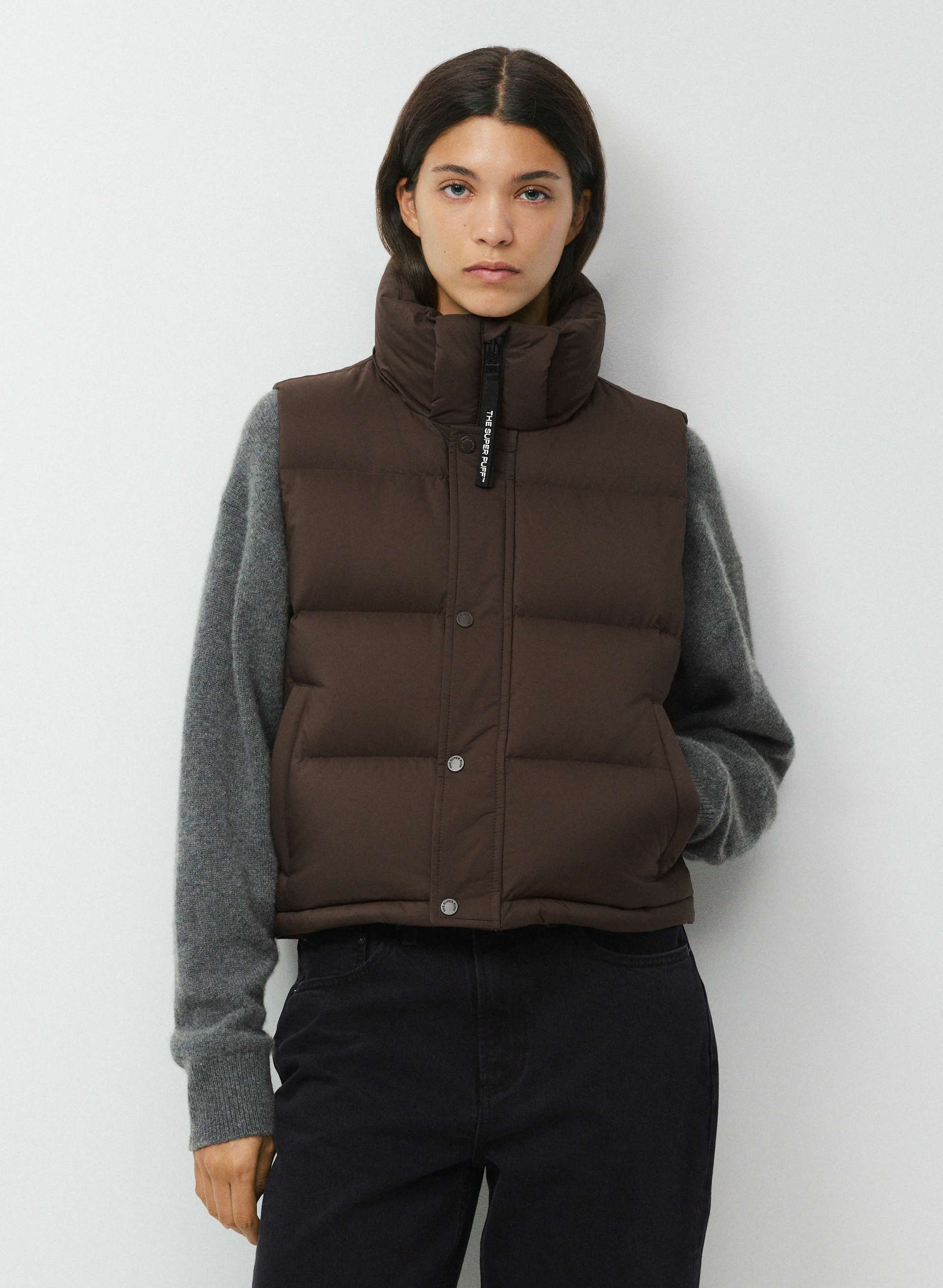 THE SUPER PUFF™ SHORTY VEST | Aritzia
