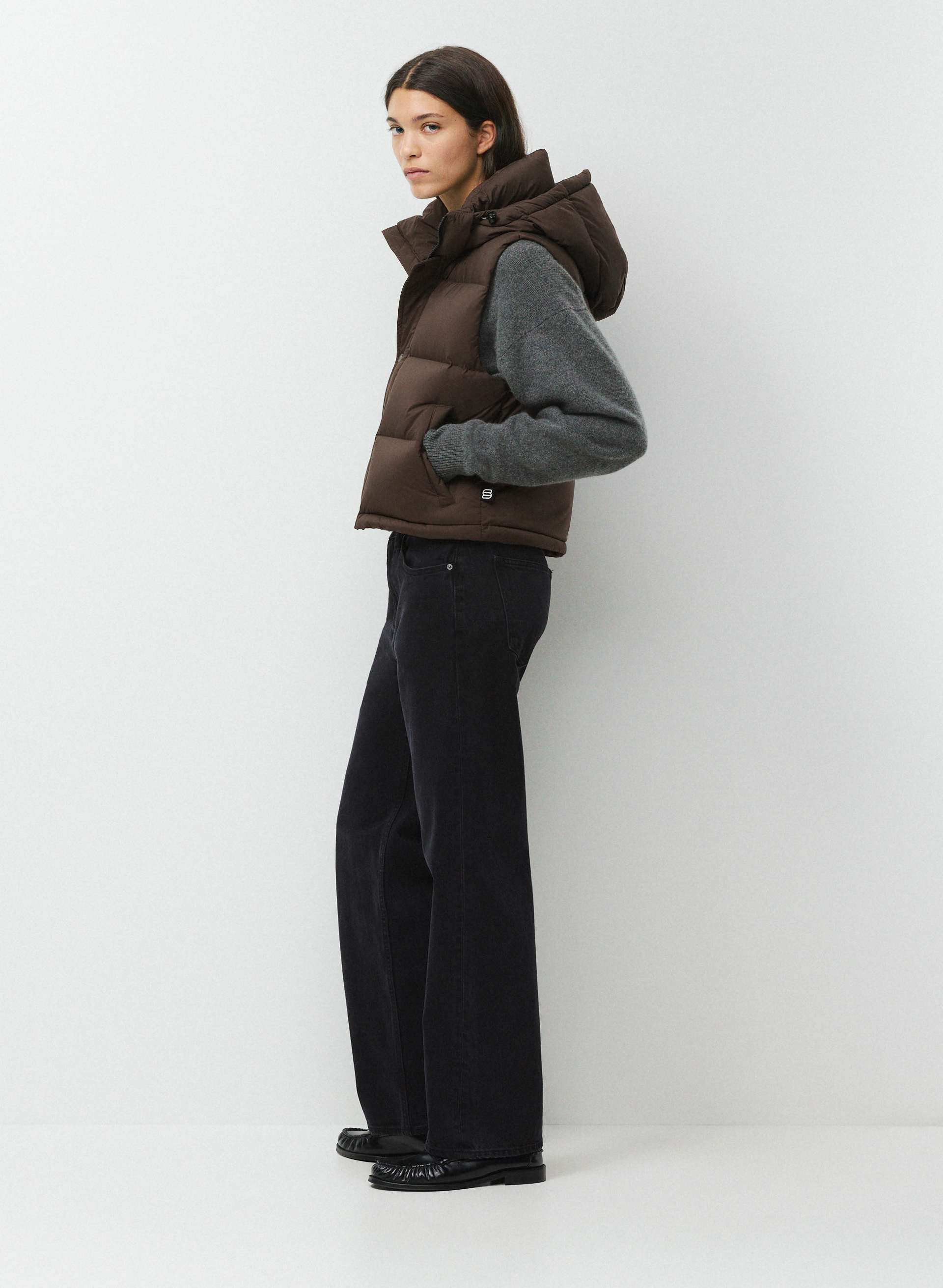 THE SUPER PUFF™ SHORTY VEST | Aritzia