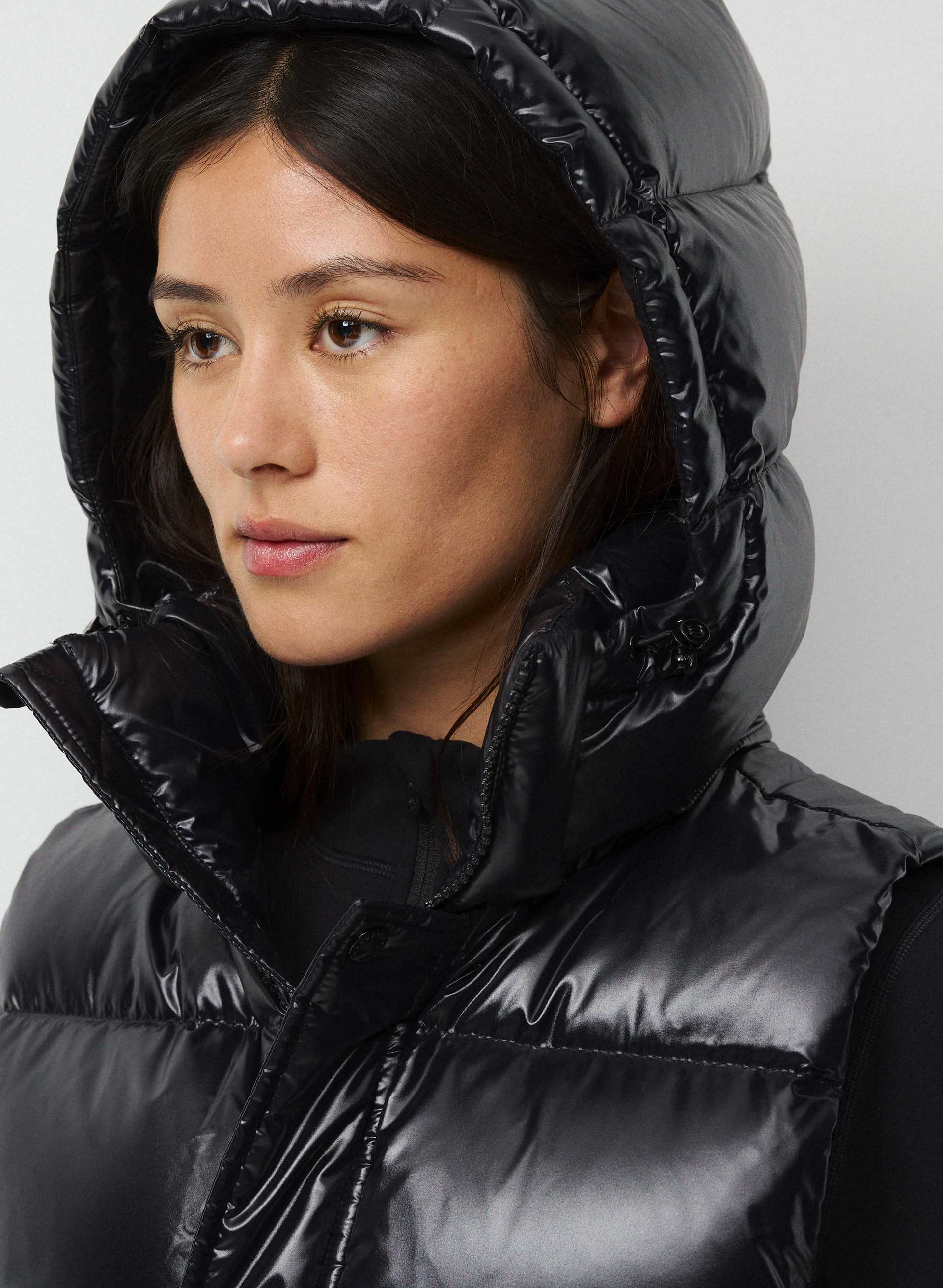 THE SUPER PUFF™ SHORTY VEST | Aritzia