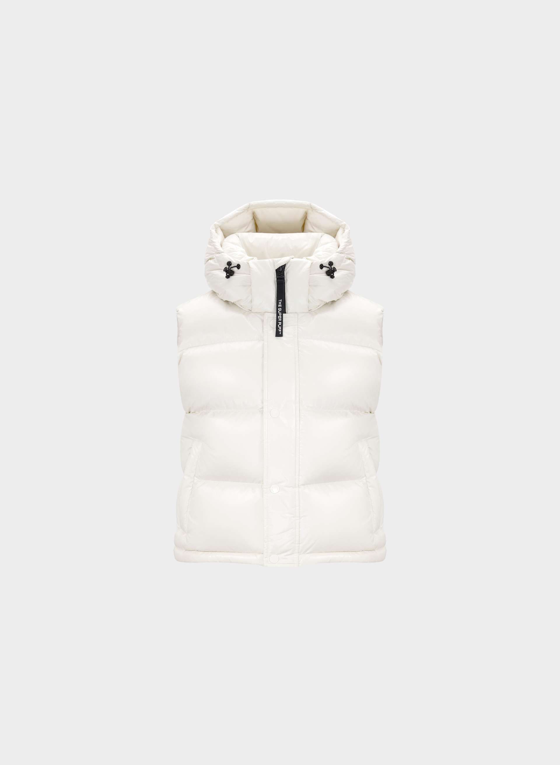 The Super Puff™ Shorty Vest - Hi-Gloss | Aritzia US