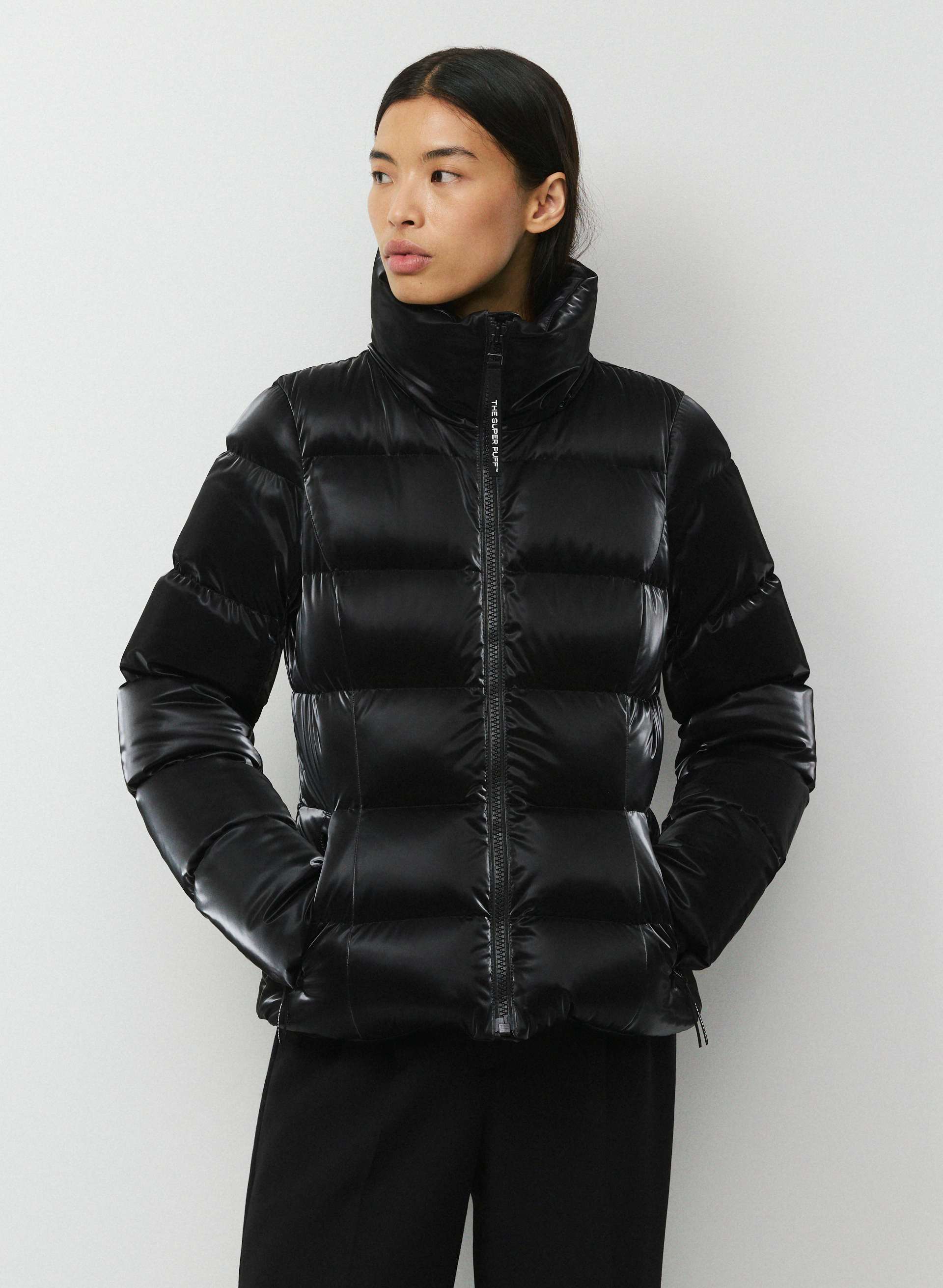 Black The Super Puff™ | Puffer Jackets for Women | Aritzia INTL