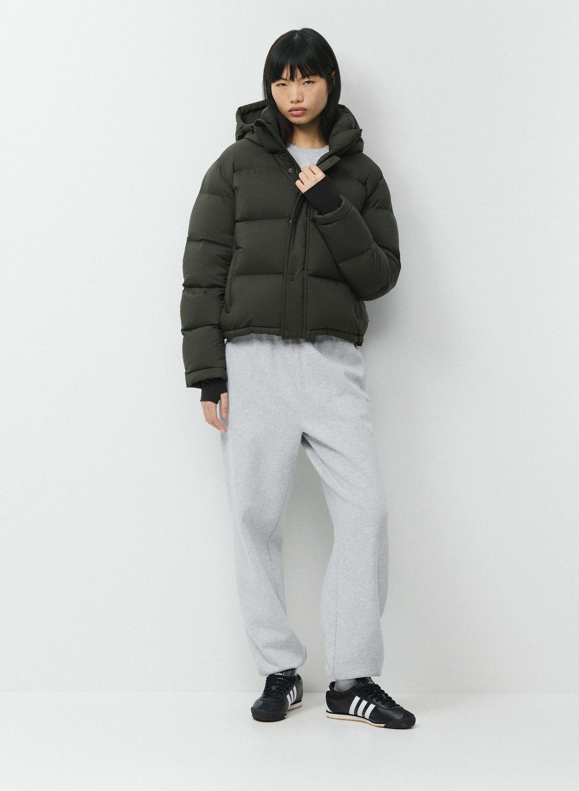 THE SUPER PUFF™ SHORTY - CLIMATTE™ - cliMATTE™ Japanese ripstop cropped 800+ fill-power premium down puffer jacket. 
