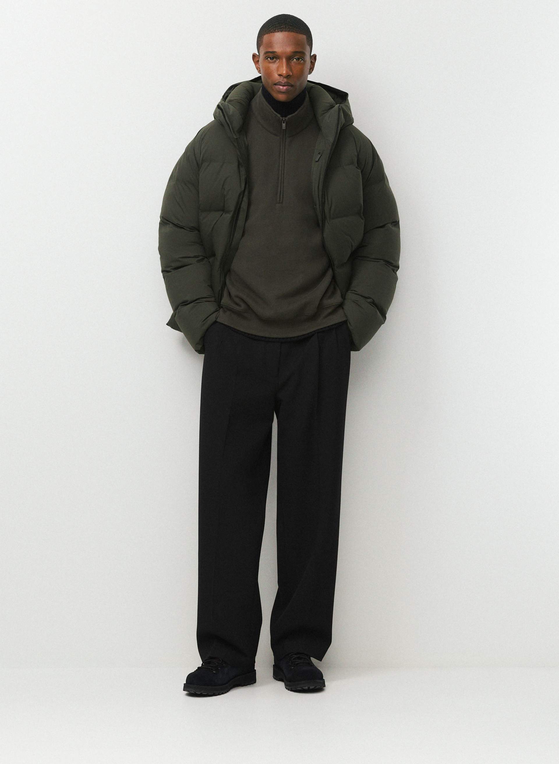 THE SUPER PUFF₂O™ MEN'S - RAINSTOP™ - Men's Rainstop™ Japanese ripstop 800+ fill-power premium down puffer jacket. 