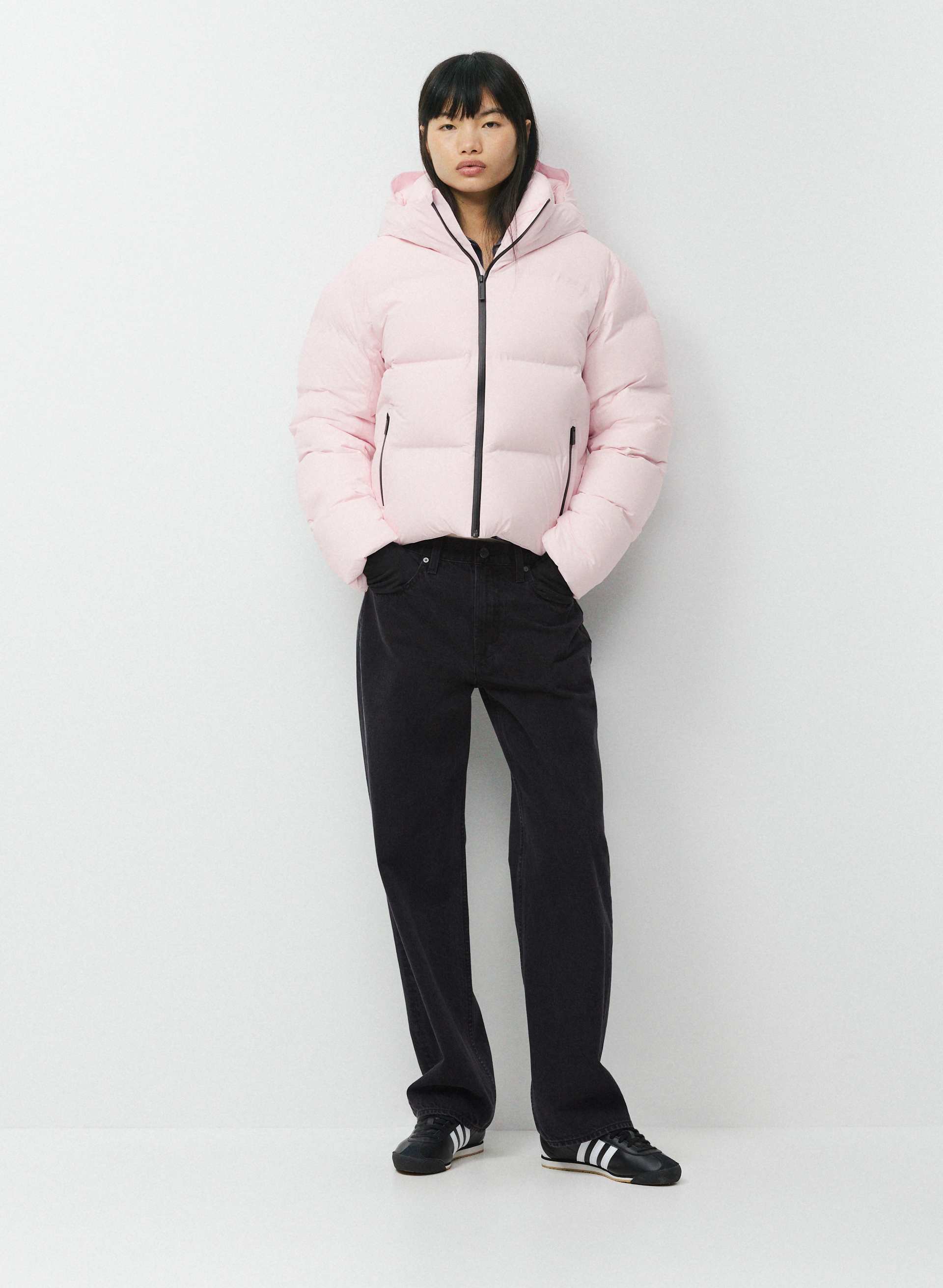 THE SUPER PUFF₂O™ SHORTY - RAINSTOP™ - Japanese waterproof ripstop above-hip 800+ fill-power premium down puffer jacket. 