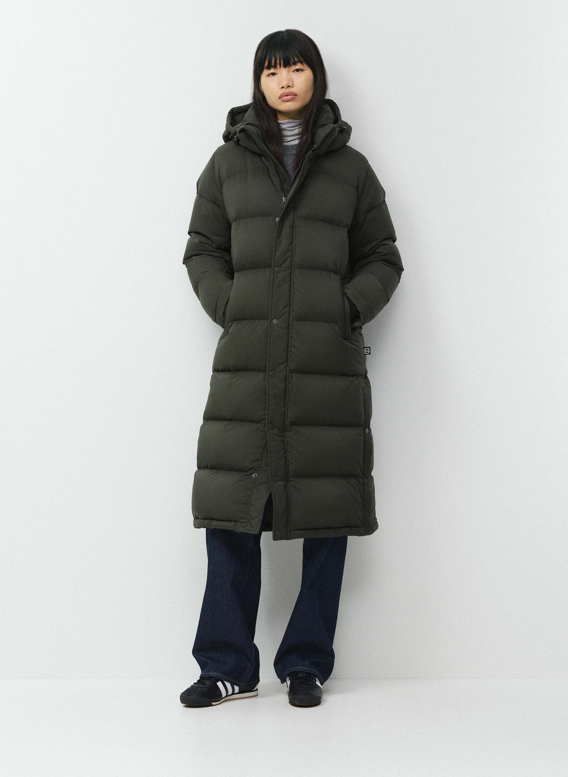 THE SUPER PUFF™ LONG - CLIMATTE™ - cliMATTE™ Japanese ripstop long 800+ fill-power premium down puffer jacket. 