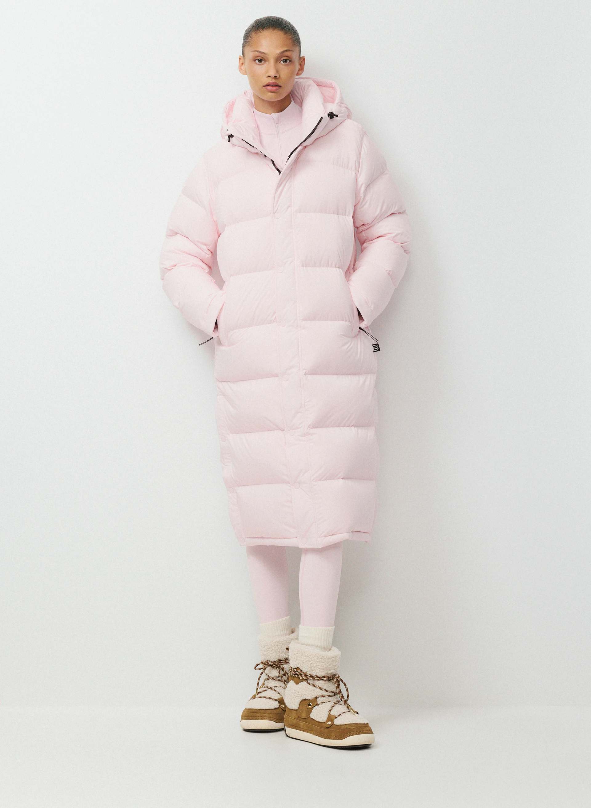 THE SUPER PUFF™ LONG - CLIMATTE™ - cliMATTE™ Japanese ripstop long 800+ fill-power premium down puffer jacket. 