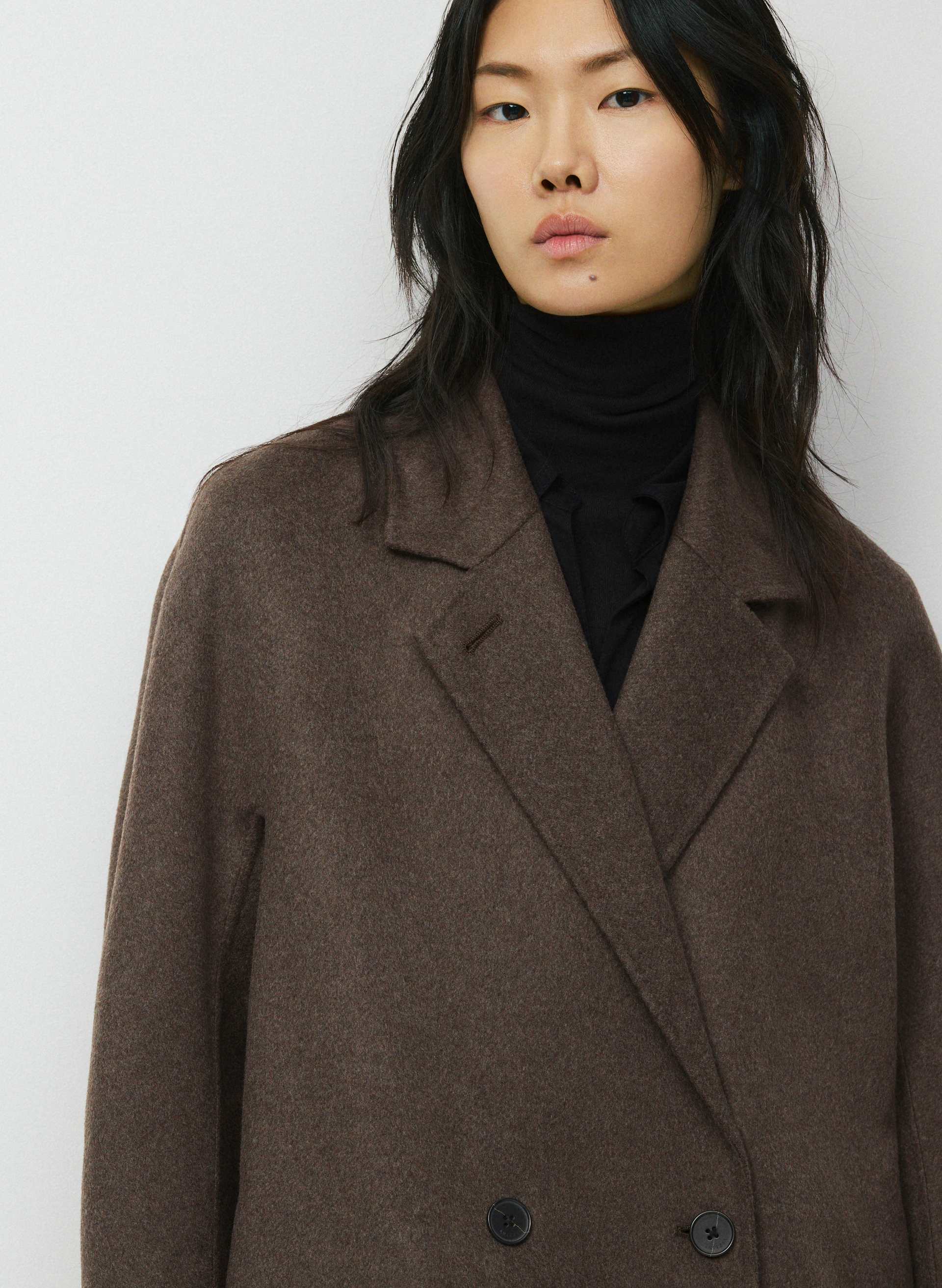 THE SLOUCH™ DOUBLE-FACED COAT | Aritzia