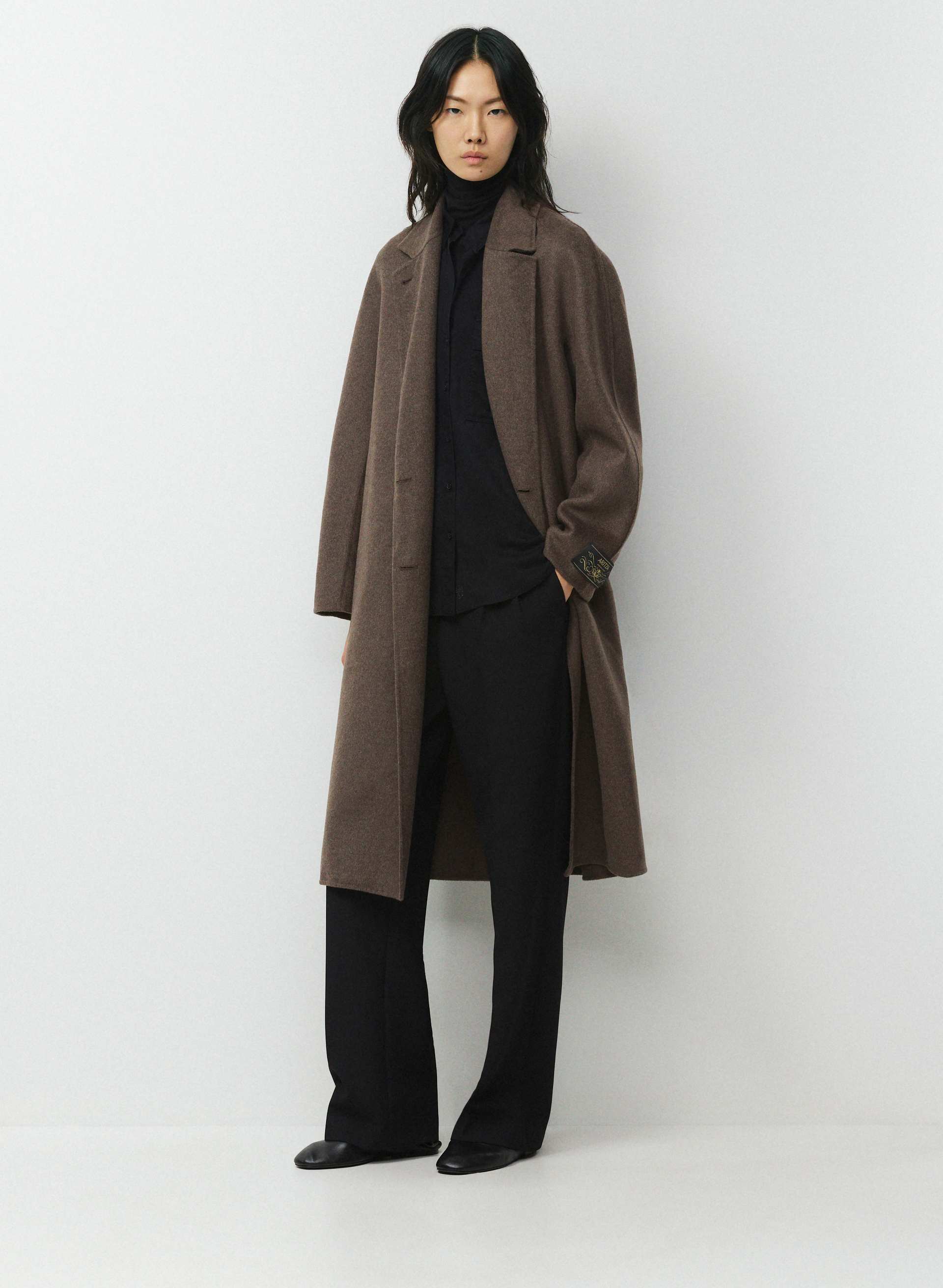 THE SLOUCH™ DOUBLE-FACED COAT | Aritzia