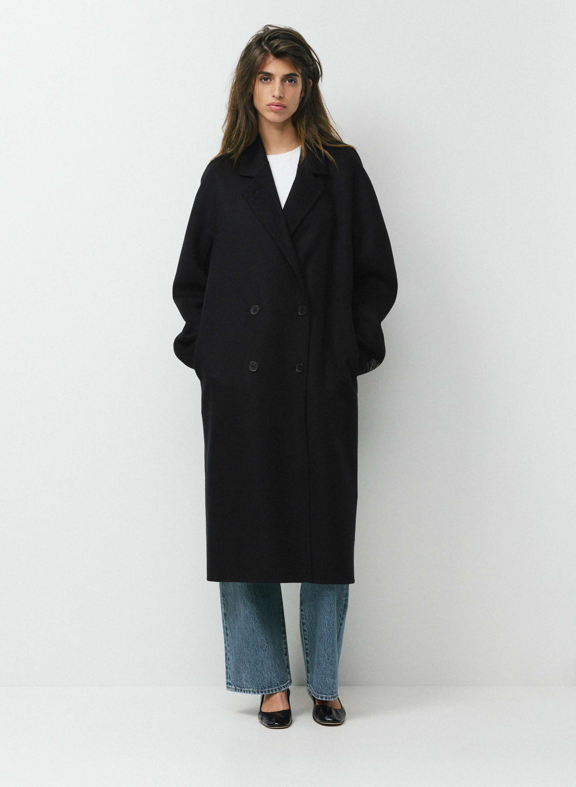 THE SLOUCH™ DOUBLE-FACED COAT | Aritzia
