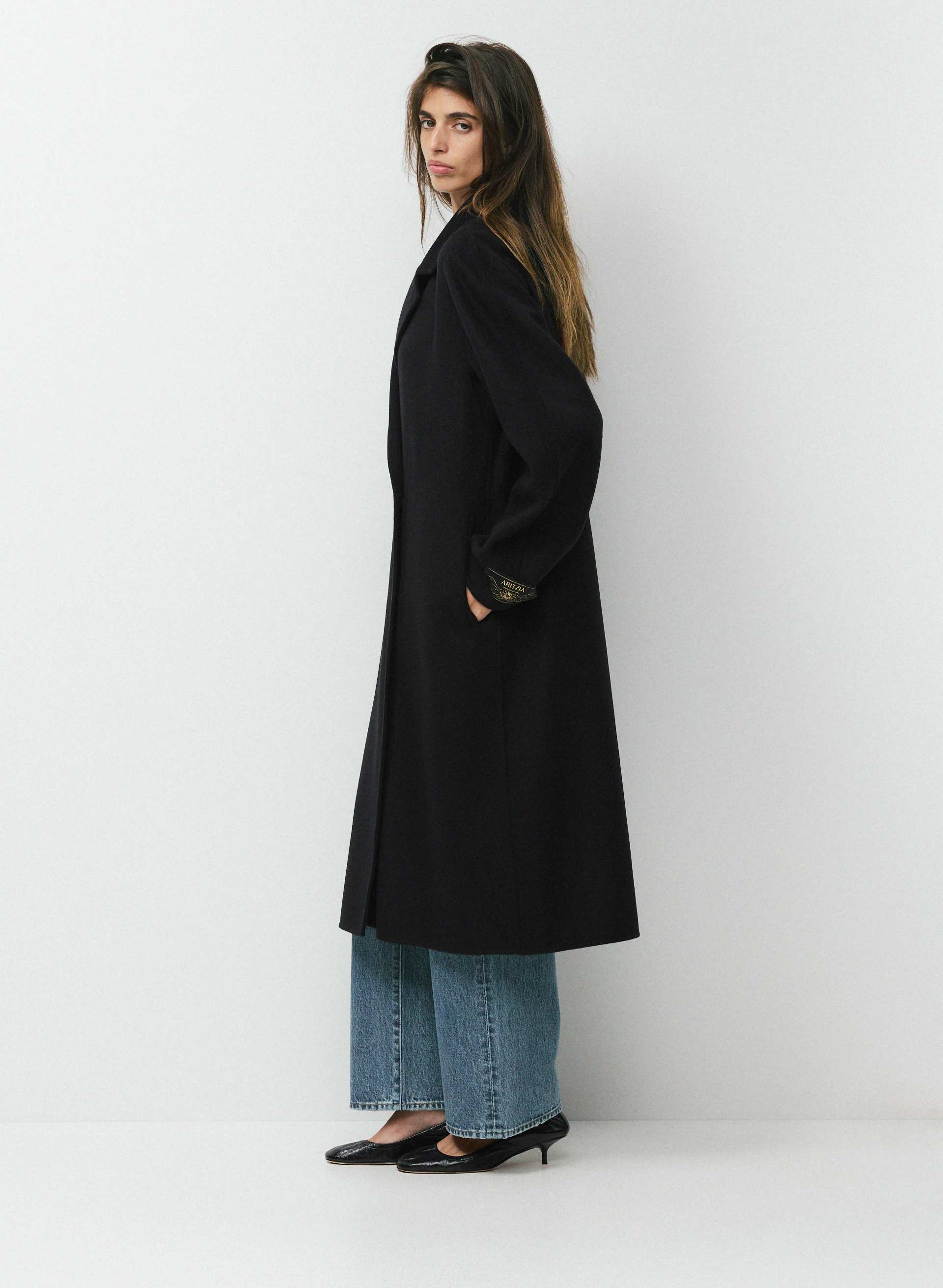 THE SLOUCH™ DOUBLE-FACED COAT | Aritzia