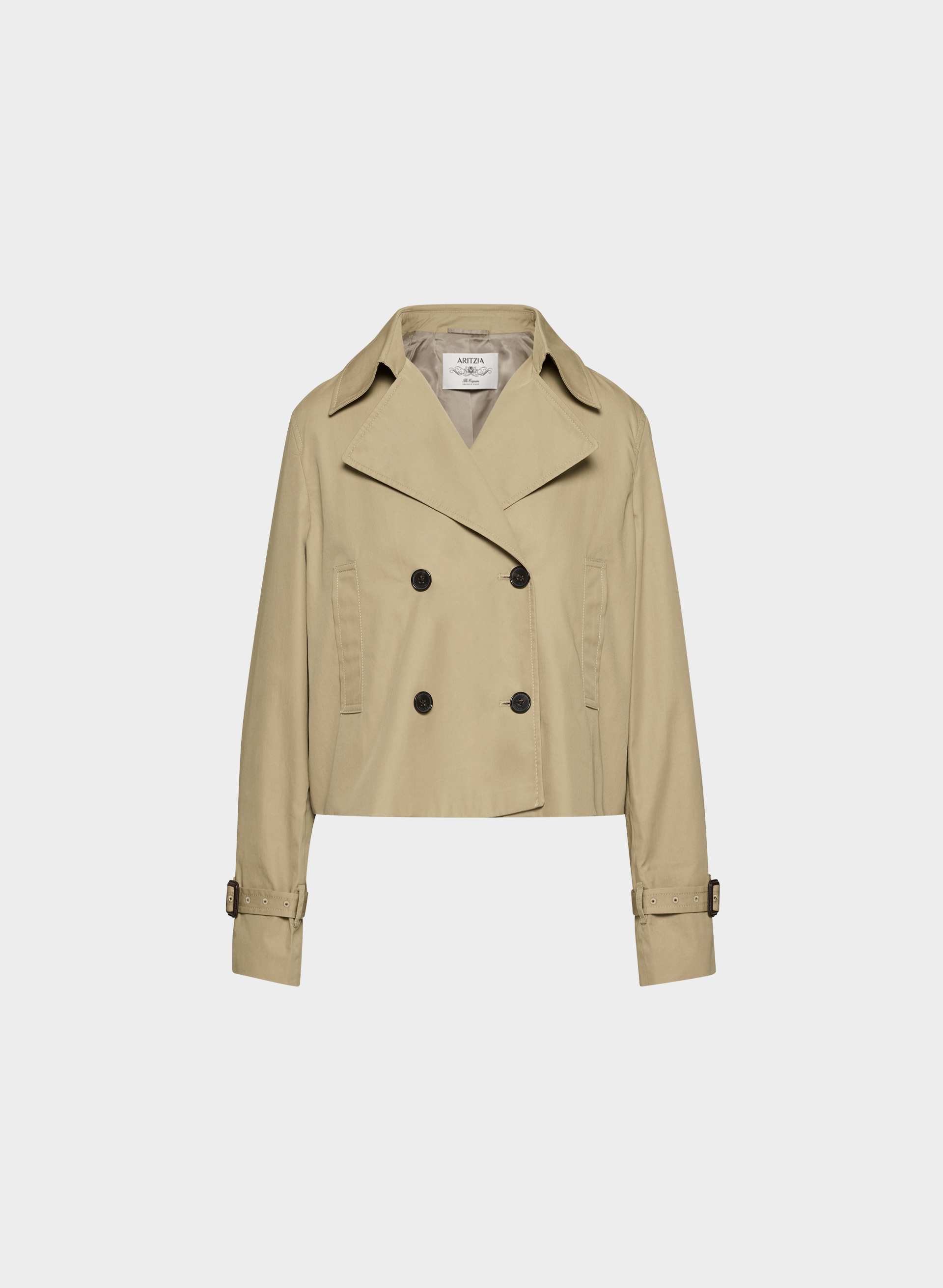 THE ESQUIRE SHORT TRENCH COAT | Aritzia