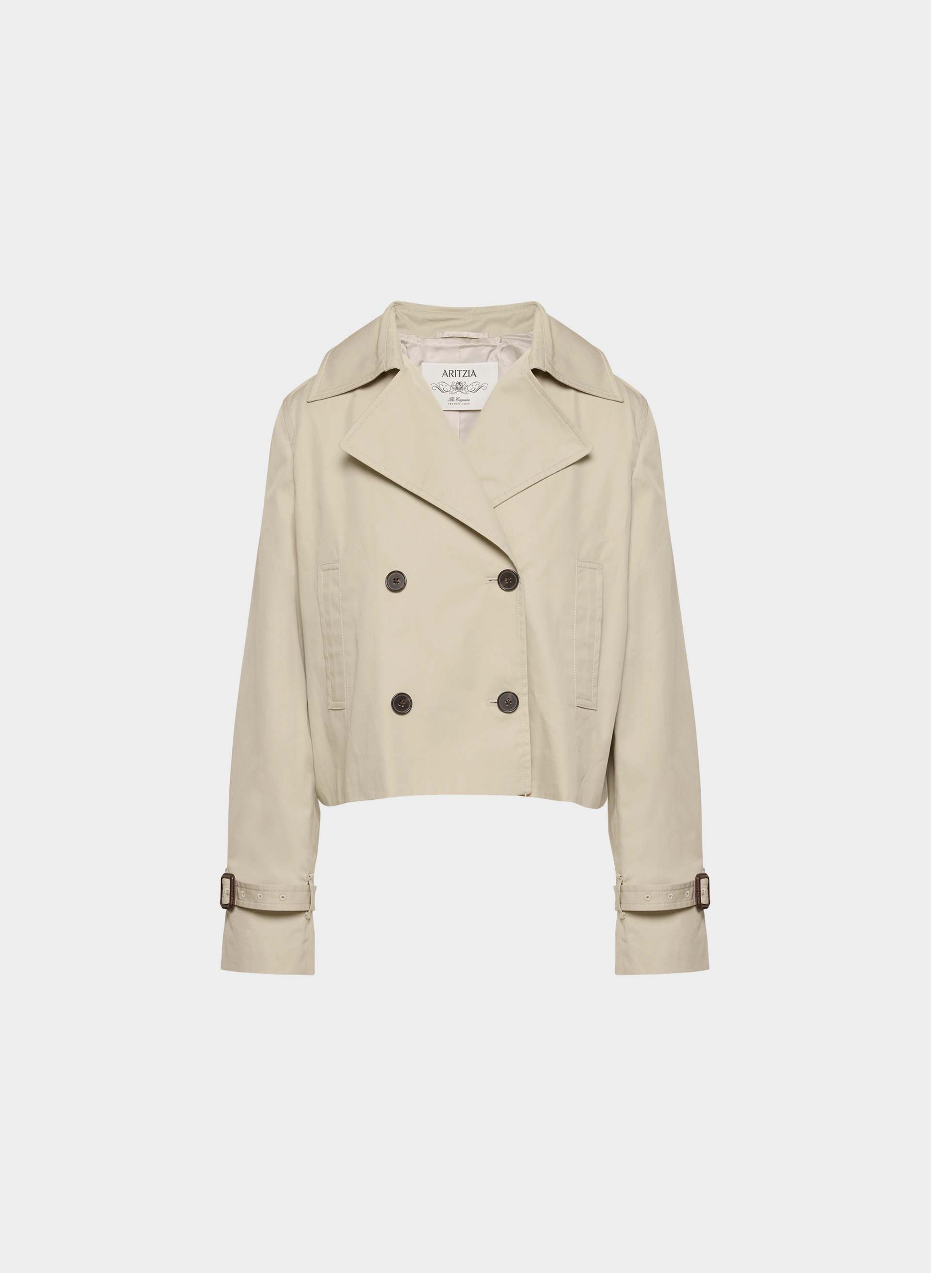 THE ESQUIRE SHORT TRENCH COAT | Aritzia