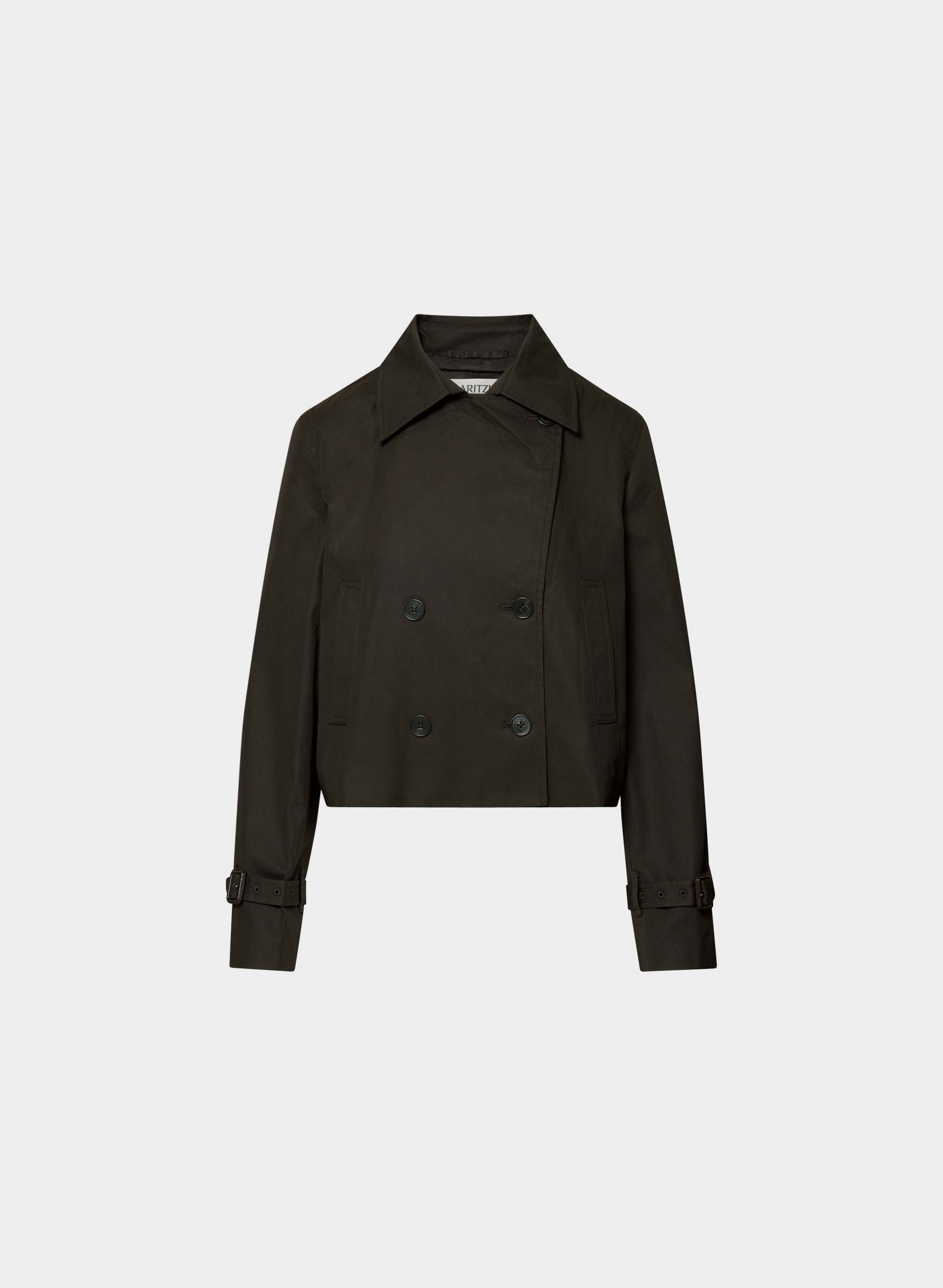 The Esquire Short Trench Coat - City Twill | Aritzia US