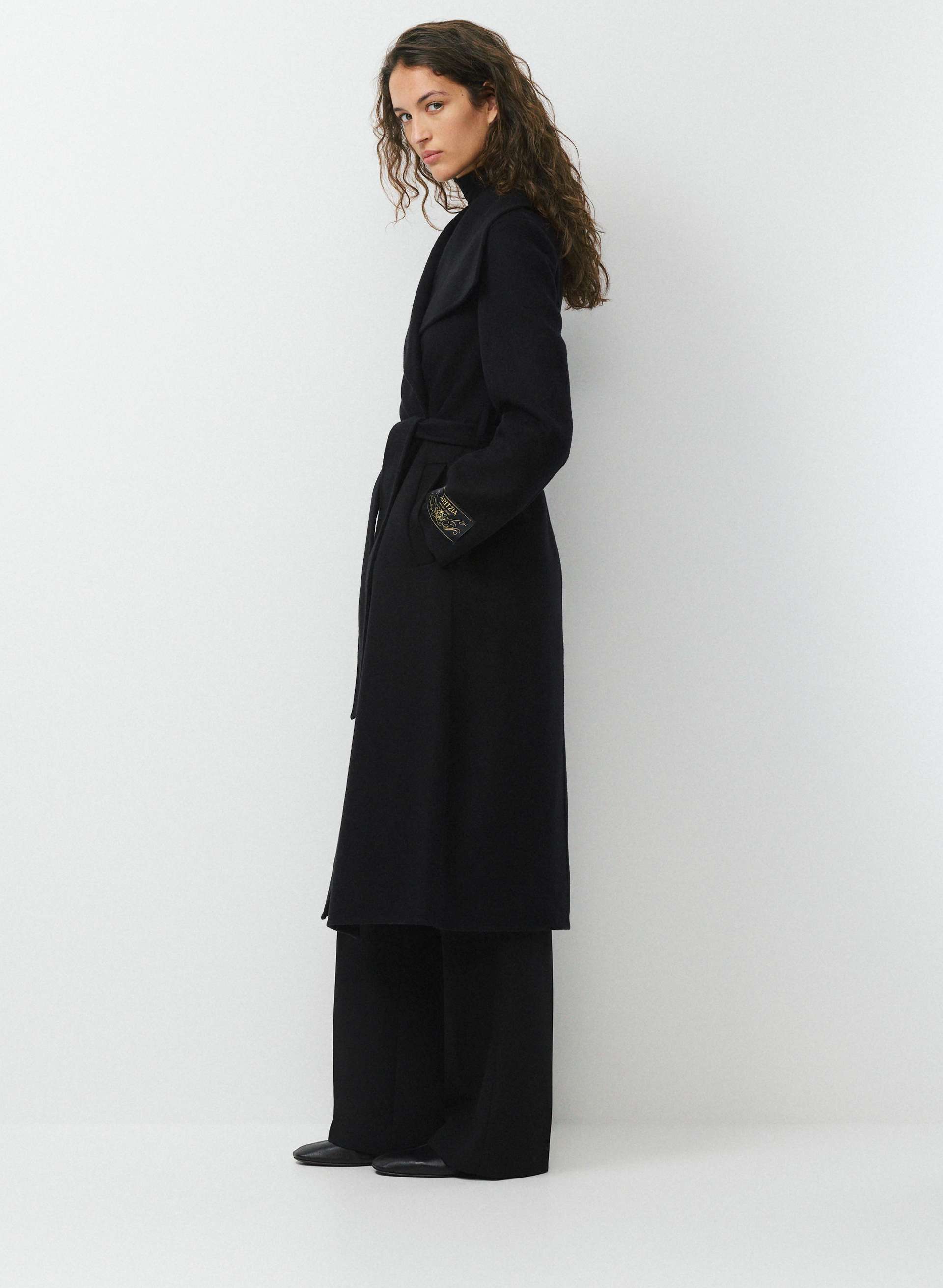 THE PORTFOLIO DOUBLE-FACED COAT | Aritzia
