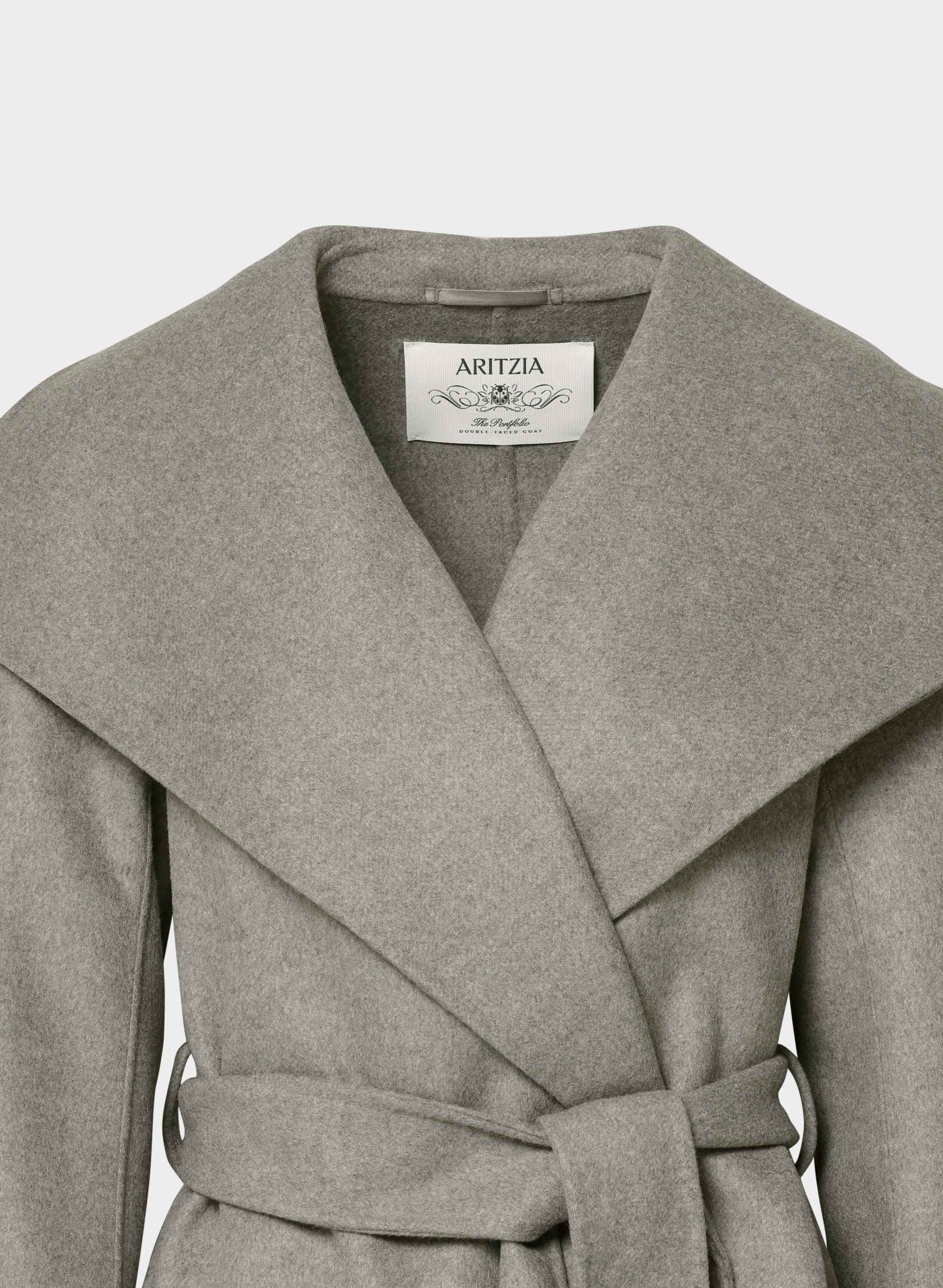 THE PORTFOLIO DOUBLE-FACED COAT | Aritzia