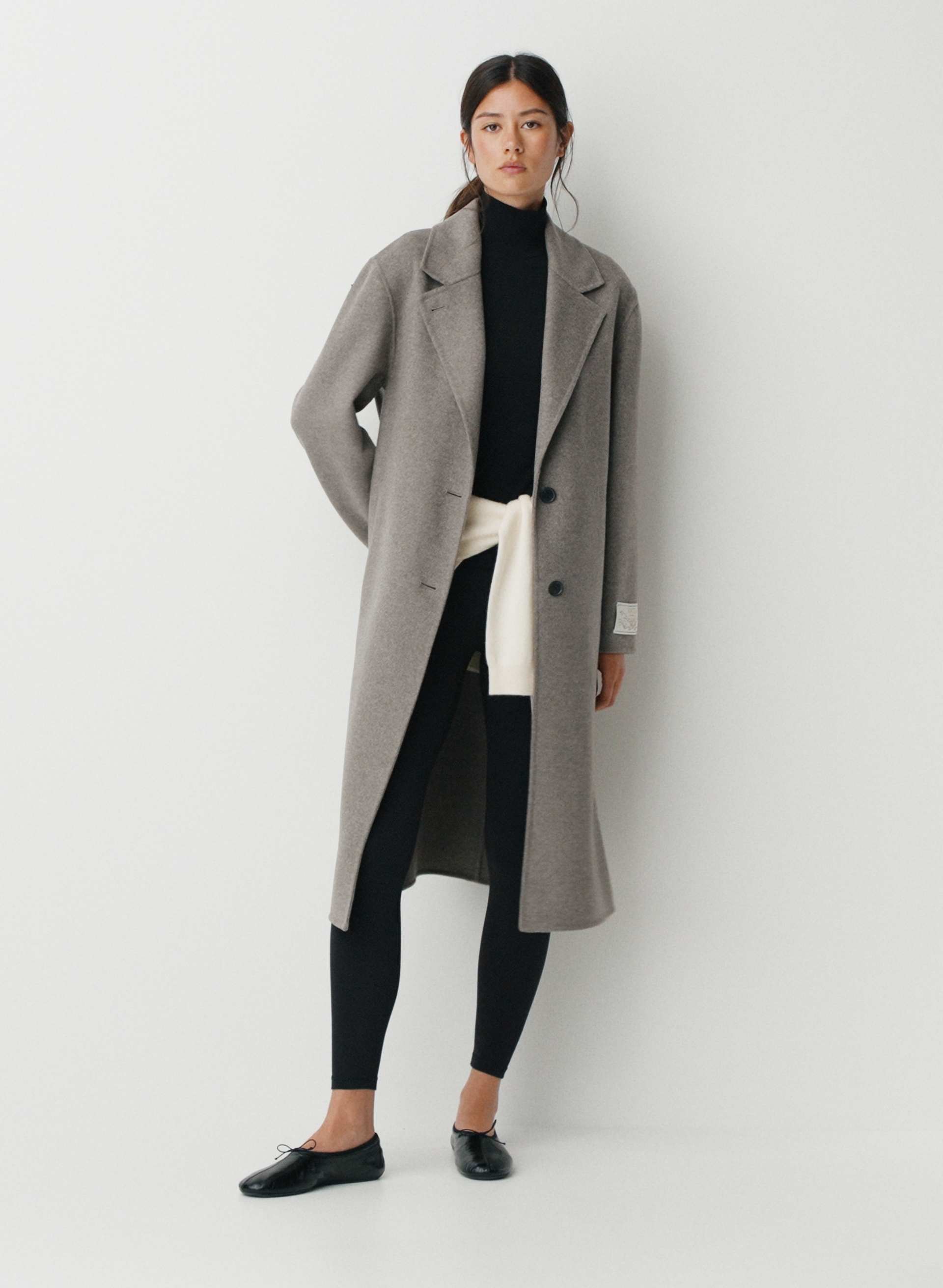 wool dress coats womens Women's Hooded & Wool-Blend Wash Care Dry Vintage inspired Long wool coat,