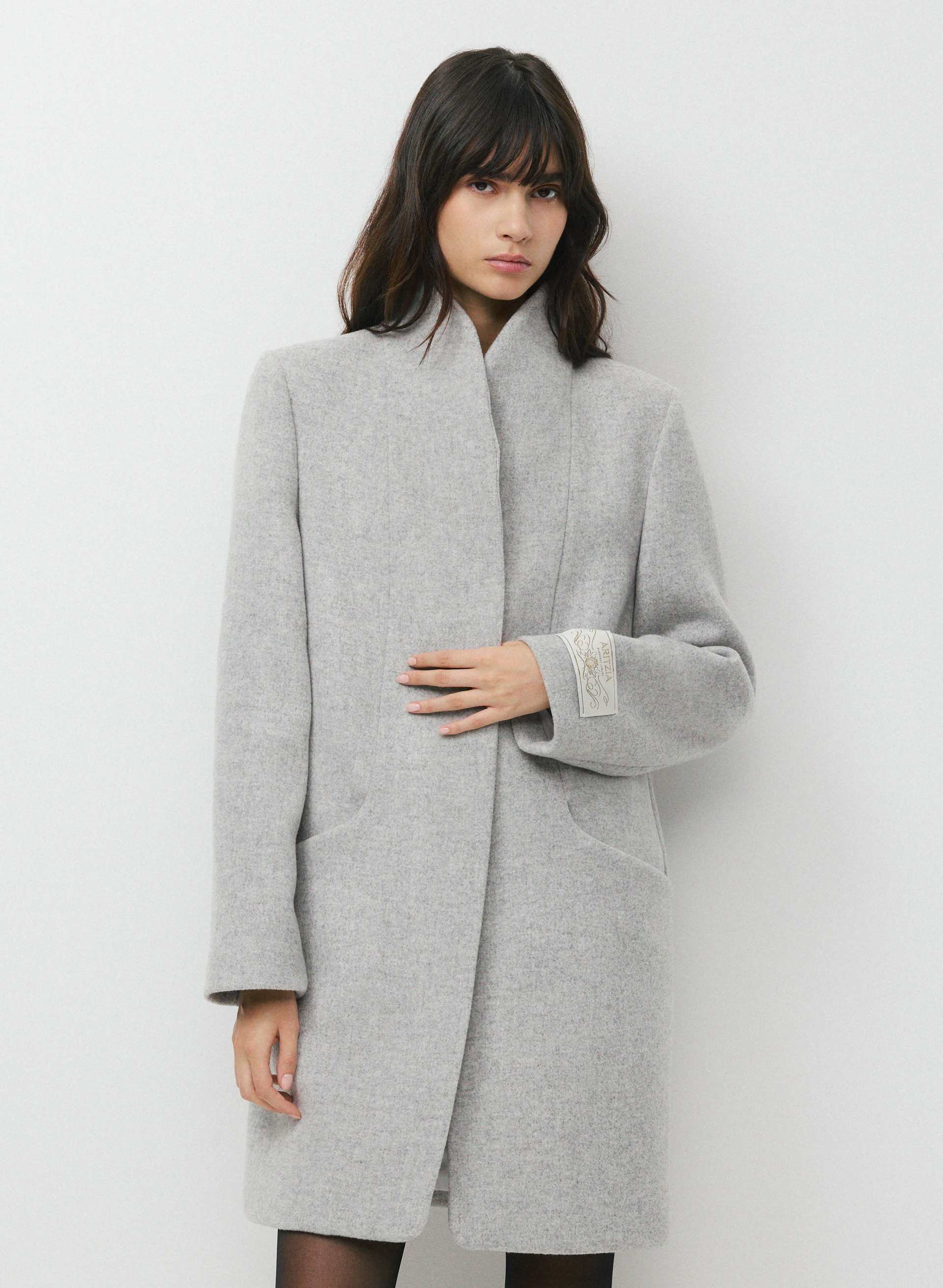 The Cocoon Coat - Luxe Wool Cashmere | Aritzia INTL