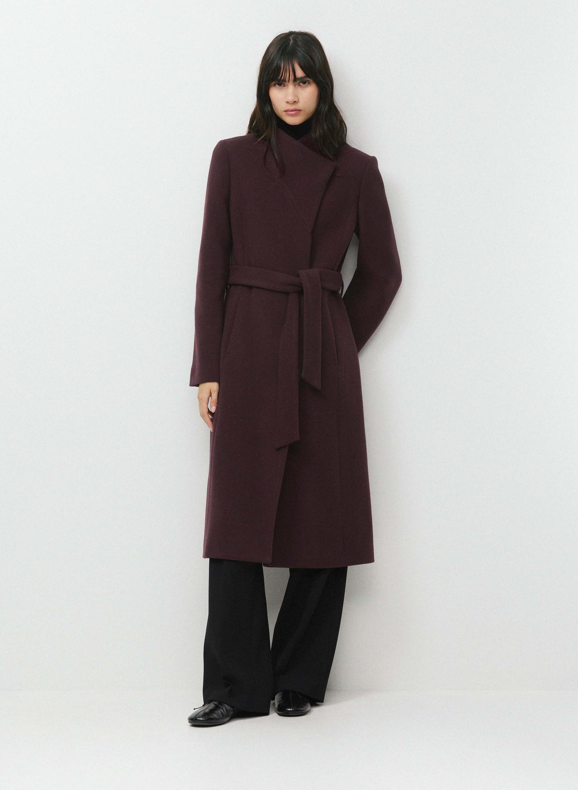 The Connor Long Coat - Soft Wool Cashmere | Aritzia US