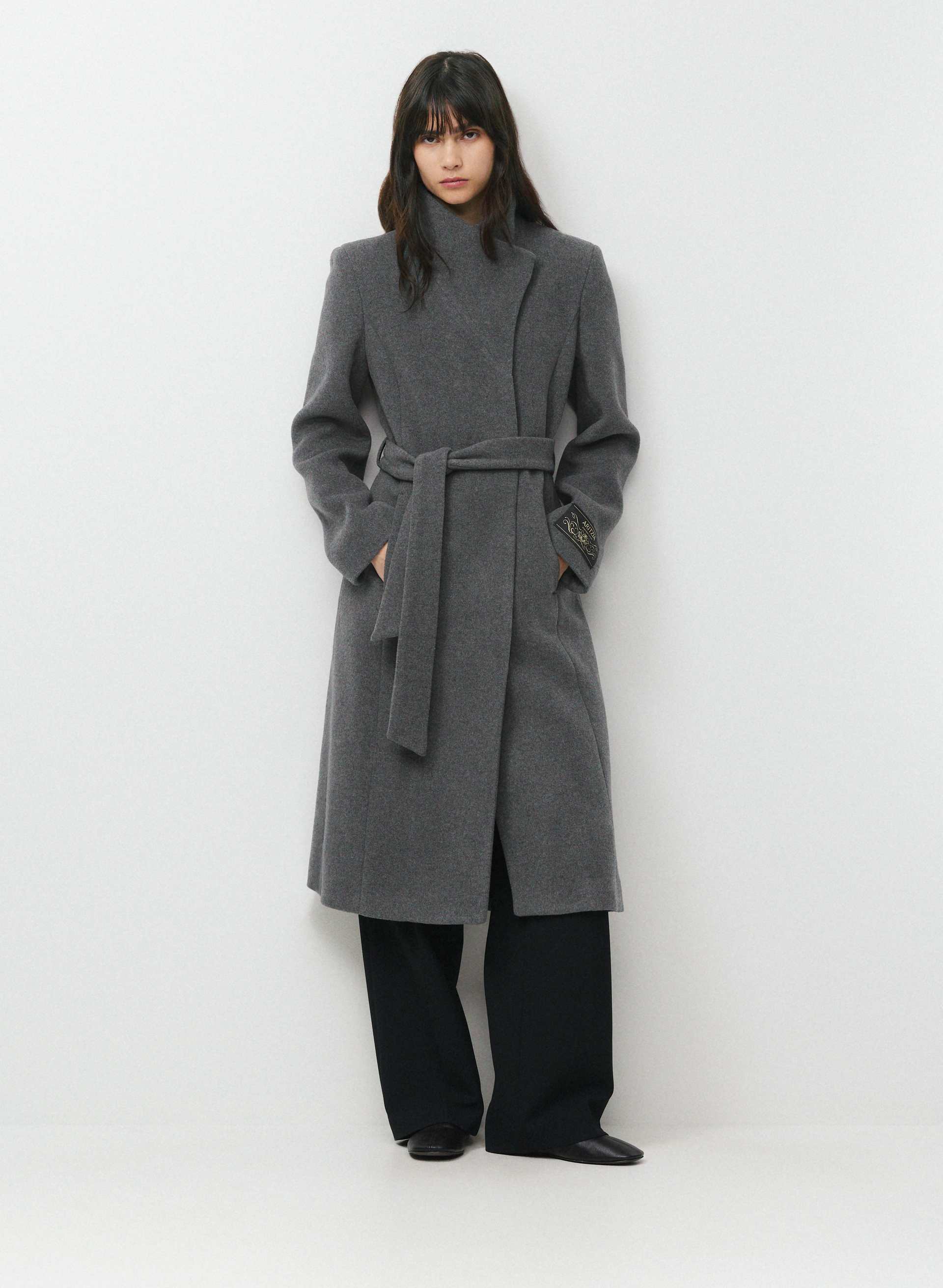 The Connor Long Coat - Soft Wool Cashmere | Aritzia US