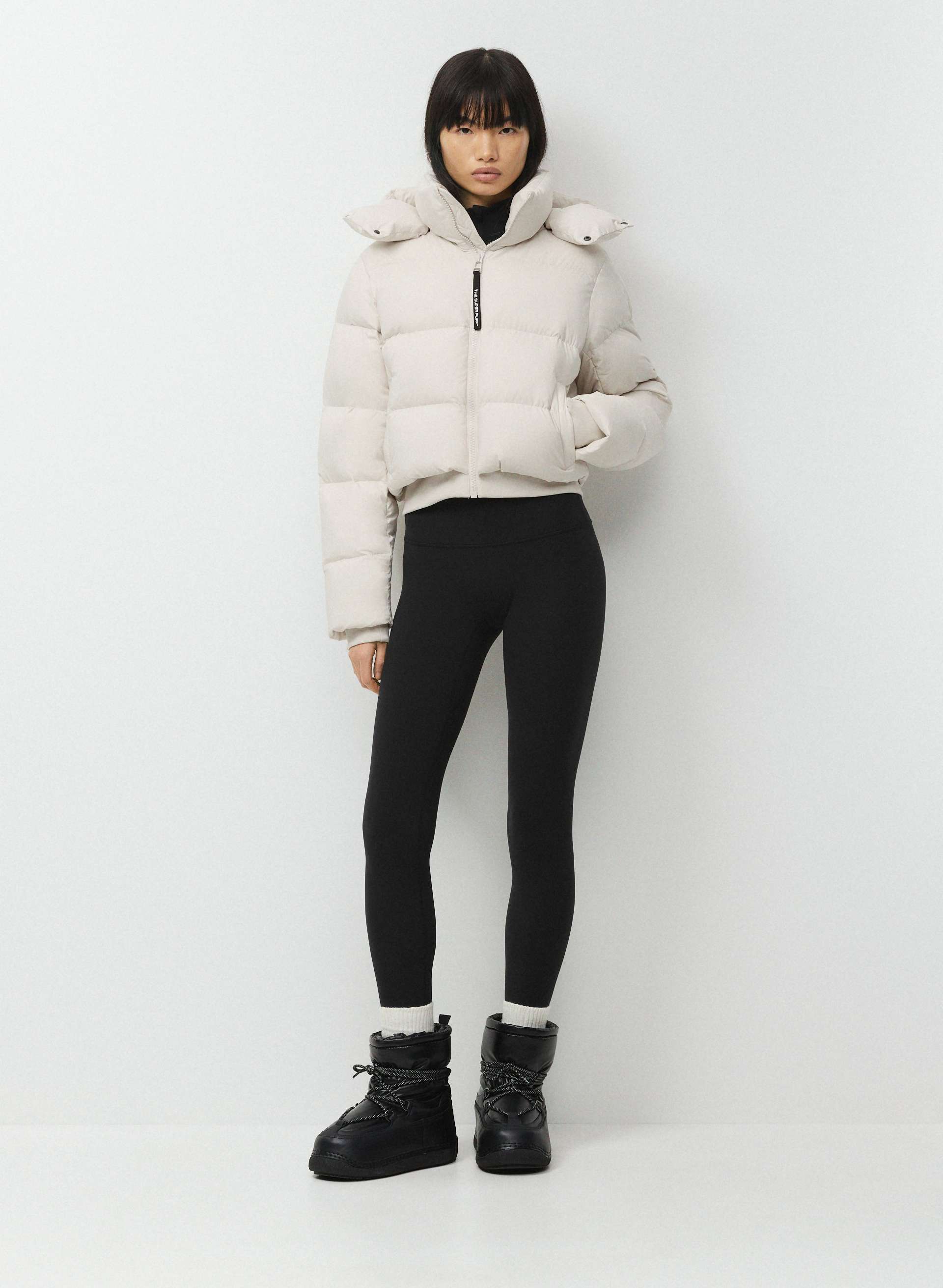 THE SUPER RESORT PUFF™ - CLIMATTE™ - cliMATTE™ Japanese ripstop 800+ fill-power premium down puffer jacket with ribbed waistband. 