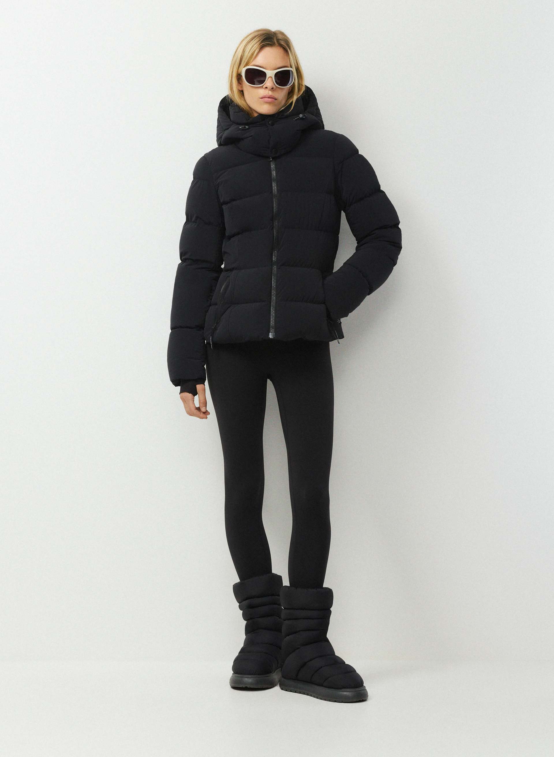 THE SUPERSNUG PUFF™ - ORBIT STRETCH™ - Comfort-stretch slim-fit 800+ fill-power premium down puffer jacket. 