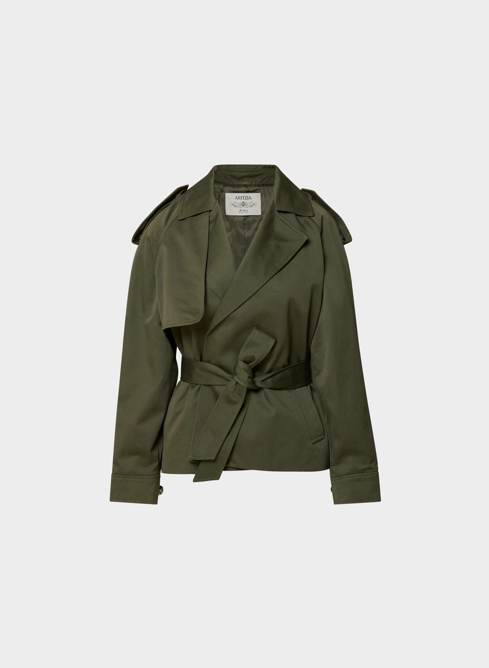 THE DAVIS SHORT TRENCH COAT | Aritzia