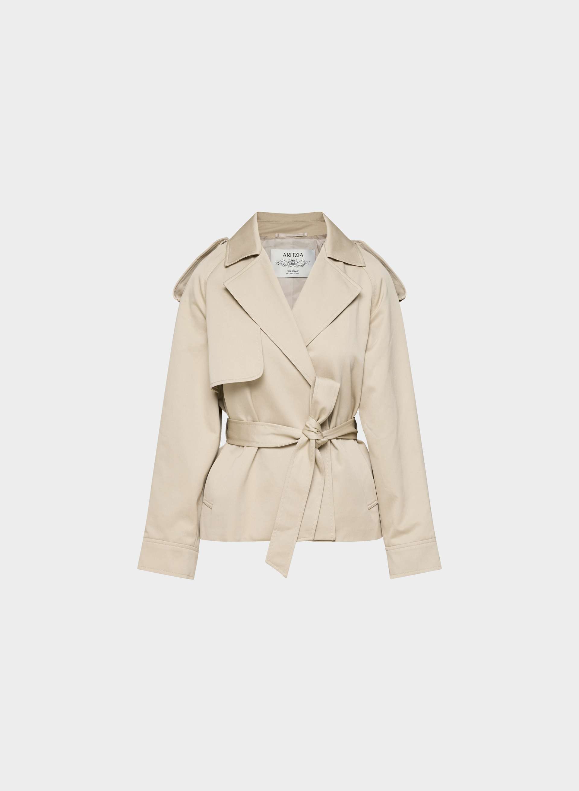 THE DAVIS SHORT TRENCH COAT | Aritzia