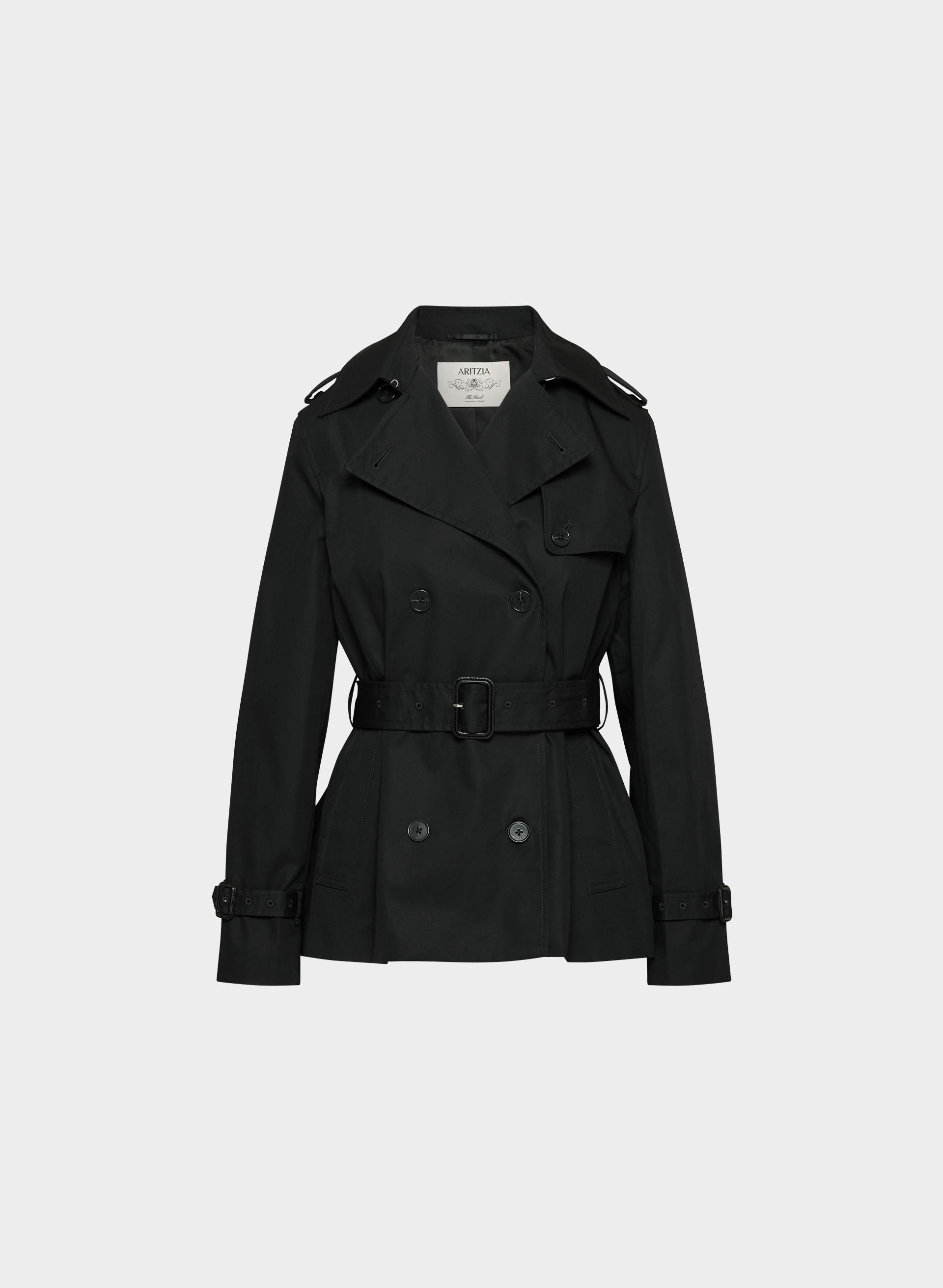 The Finch Short Trench Coat - City Twill | Aritzia US