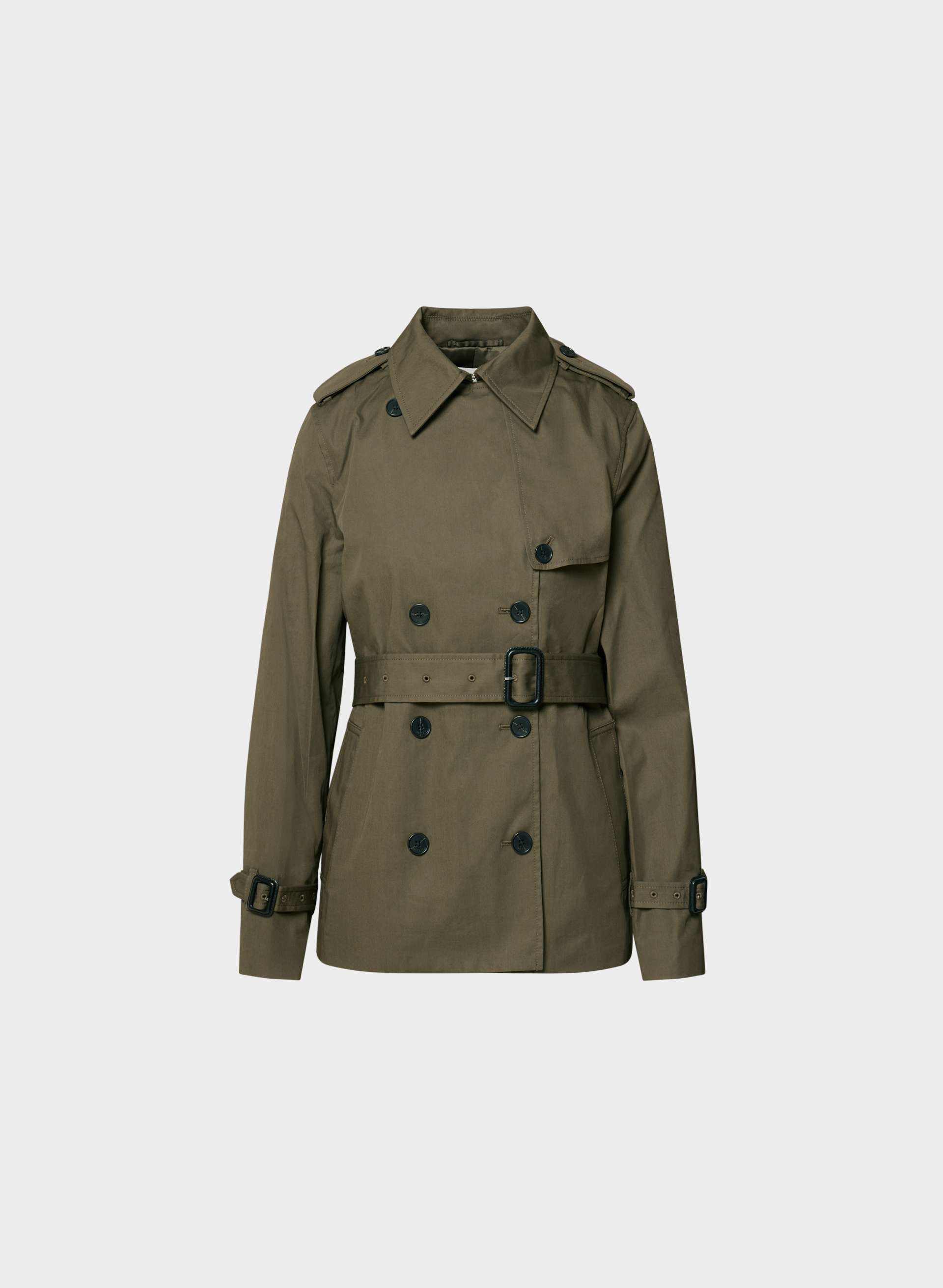 The Finch Short Trench Coat - City Twill | Aritzia US