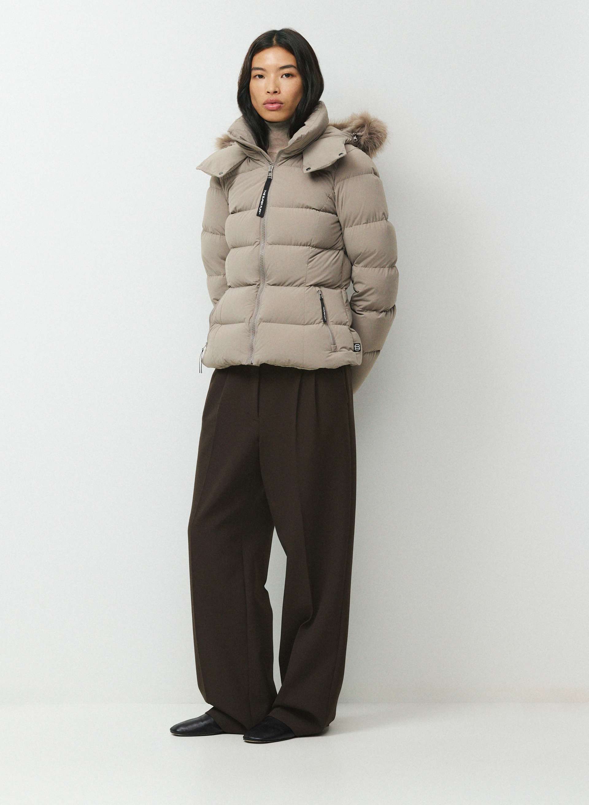 THE SUPERSNUG PUFF™ - ORBIT STRETCH™ - Comfort-stretch slim-fit 800+ fill-power premium down puffer jacket. 