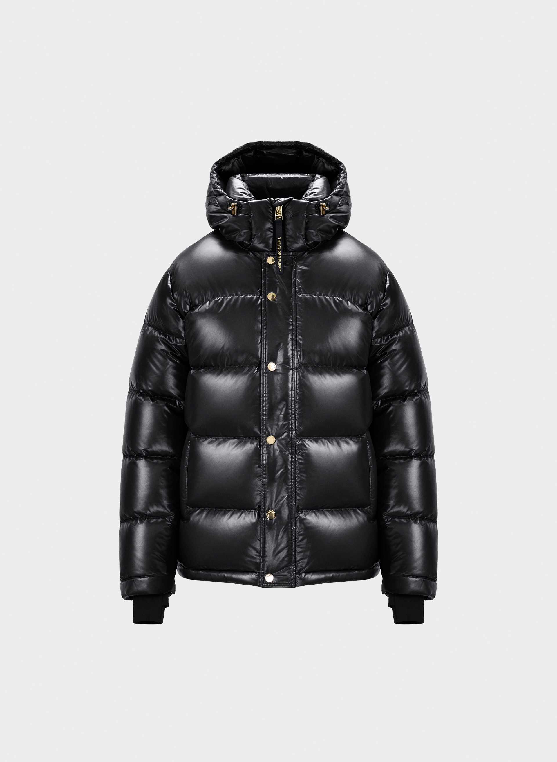 v*e様 ARITZIA THE SUPER PUFF ブラックダウンジャケット The Super Puff™ - Hi-Gloss | Aritzia US