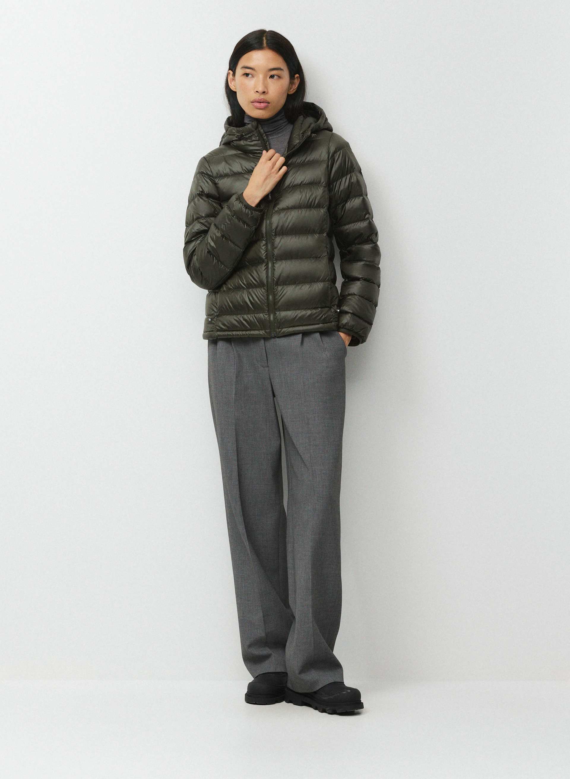THE SUPERSTUFF PUFF™ - LITE SHINE - Packable 800+ fill-power premium down puffer jacket. 