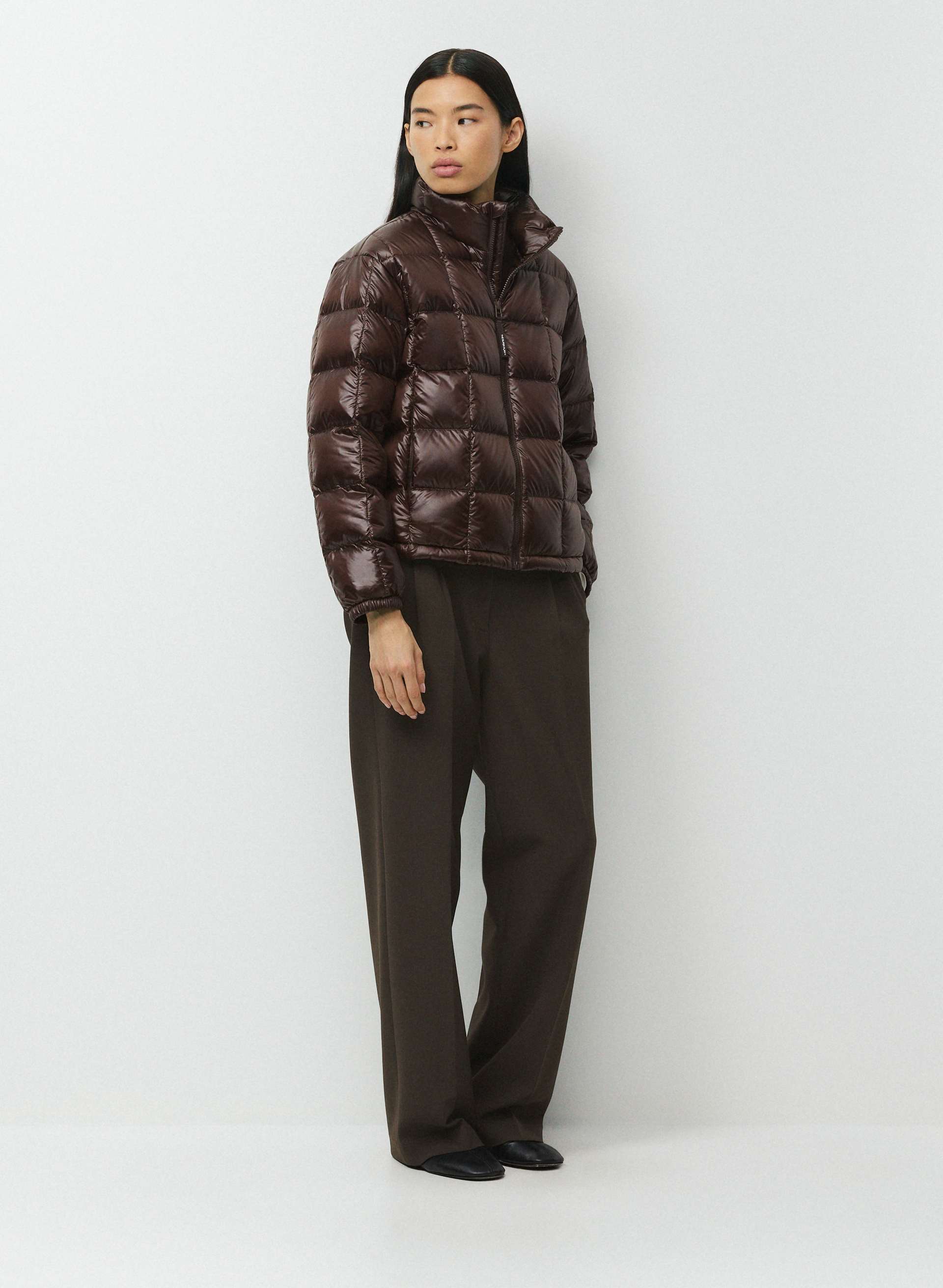 MANTEAU THE SUPERPOP PUFF™ - AURA SHINE™ - Manteau bouffant compressible, indéchirable et hydrofuge garni de duvet haut de gamme au facteur de gonflement de 800 et plus. 