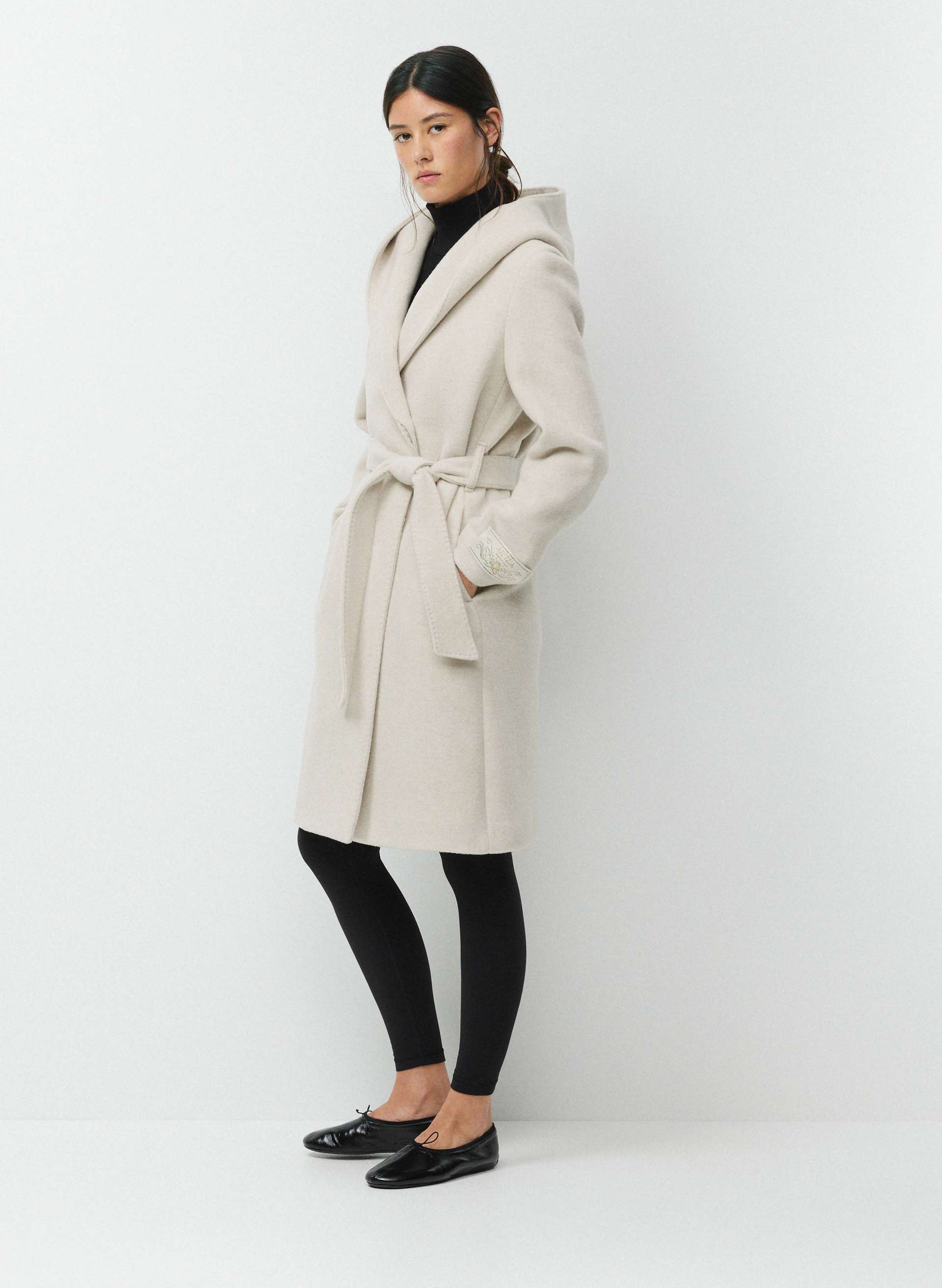 Ameri　CASUAL LIKE CAPA COAT The Emilie Coat - Soft Wool Cashmere | Aritzia US