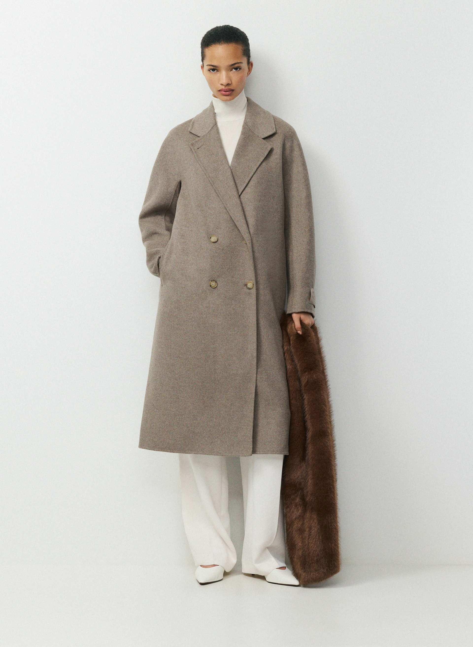 THE SLOUCH™ DOUBLE-FACED COAT | Aritzia