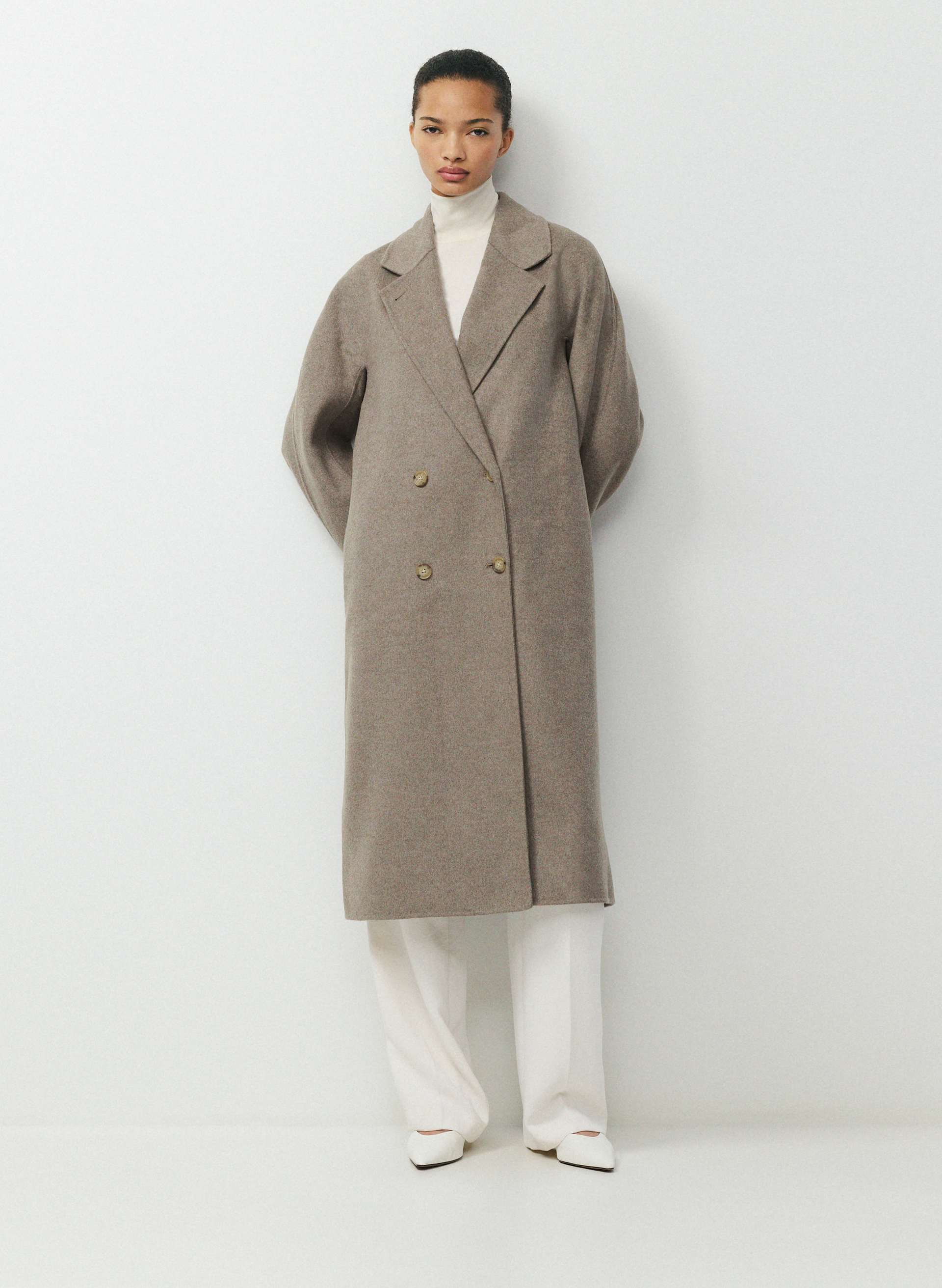 THE SLOUCH™ DOUBLE-FACED COAT | Aritzia