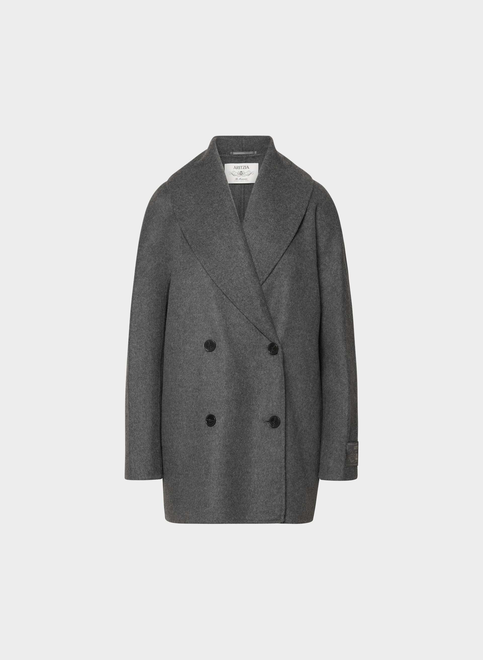 THE MEZZANINE DOUBLE-FACED COAT | Aritzia