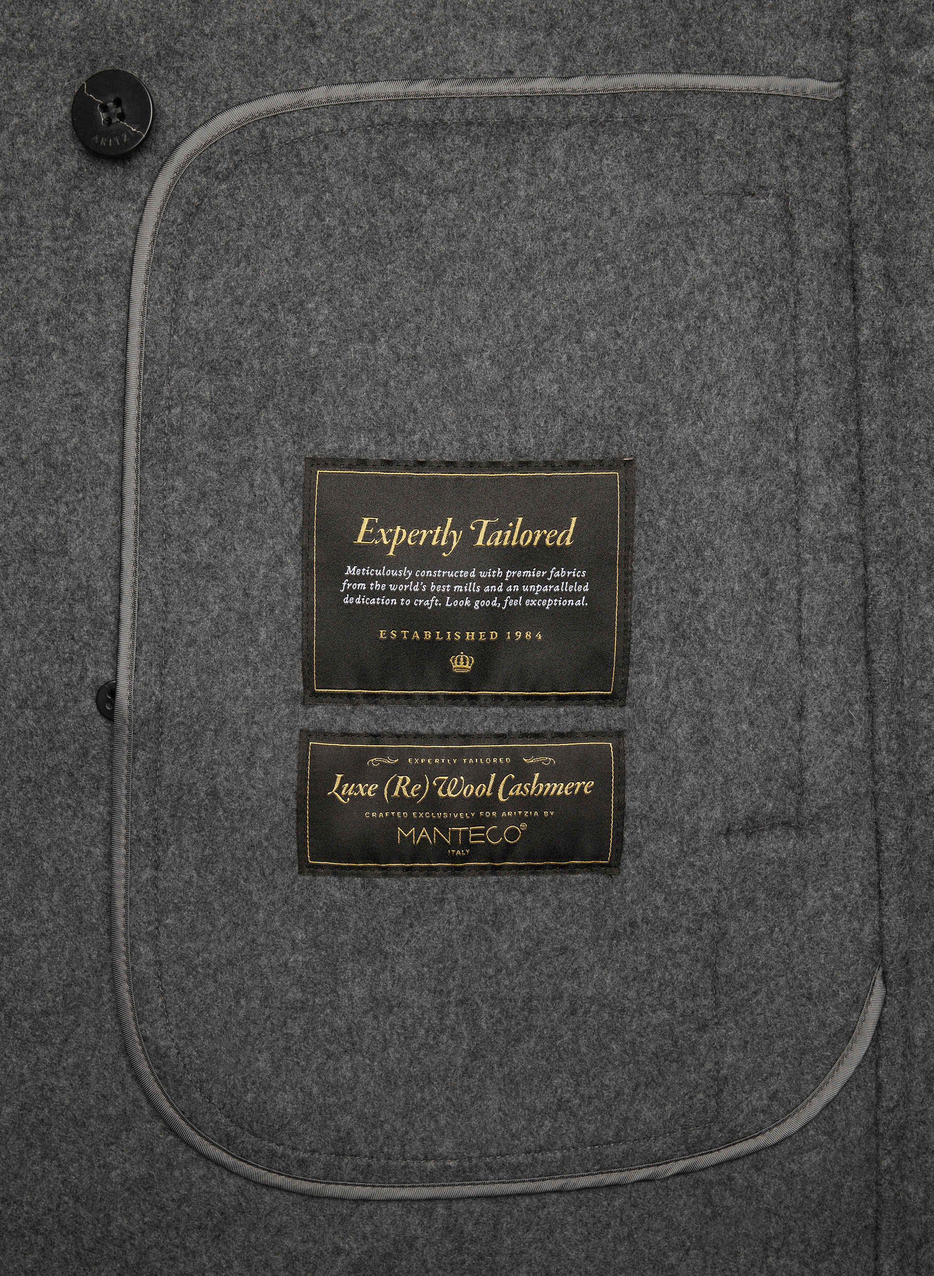 THE MEZZANINE DOUBLE-FACED COAT | Aritzia