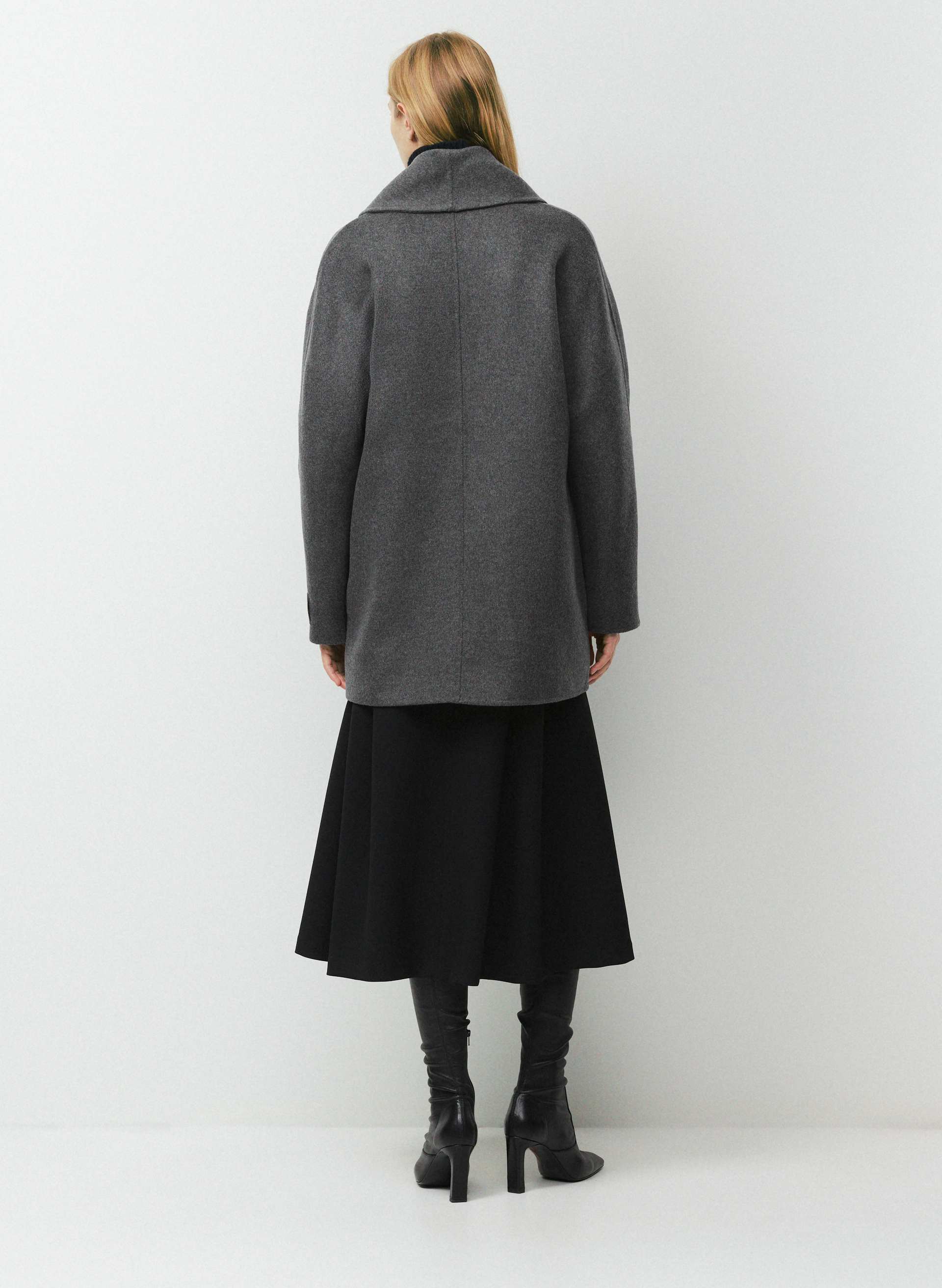THE MEZZANINE DOUBLE-FACED COAT | Aritzia
